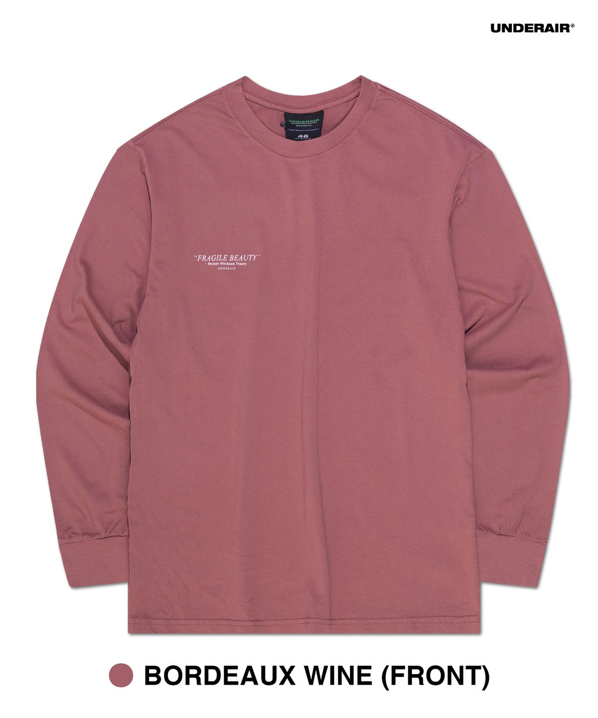 언더에어(UNDERAIR) PIGMA LONG SLEEVE (5 COLOR)
