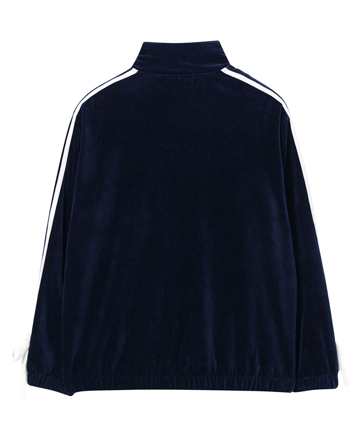 유희(YOUHEE) VELOUR TRACK TOP NAVY