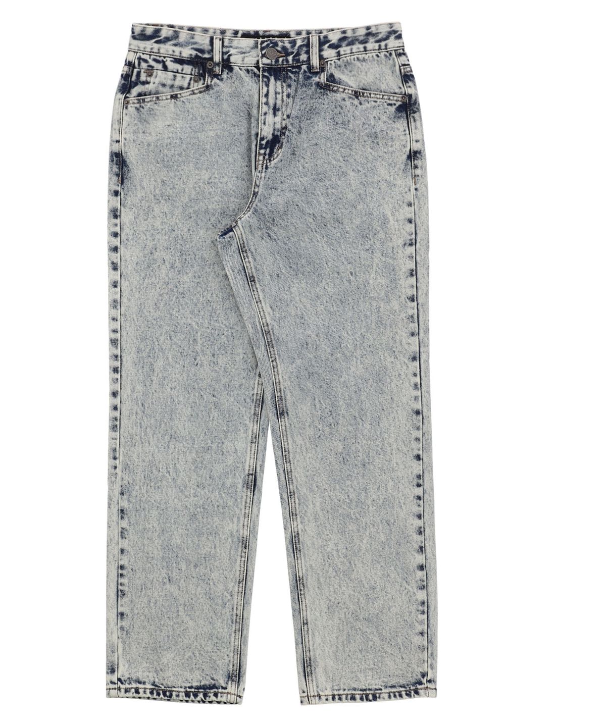 필드워커(FIELDWORKER) SNOW WASHING STRAIGHT DENIM [INDIGO BLUE]