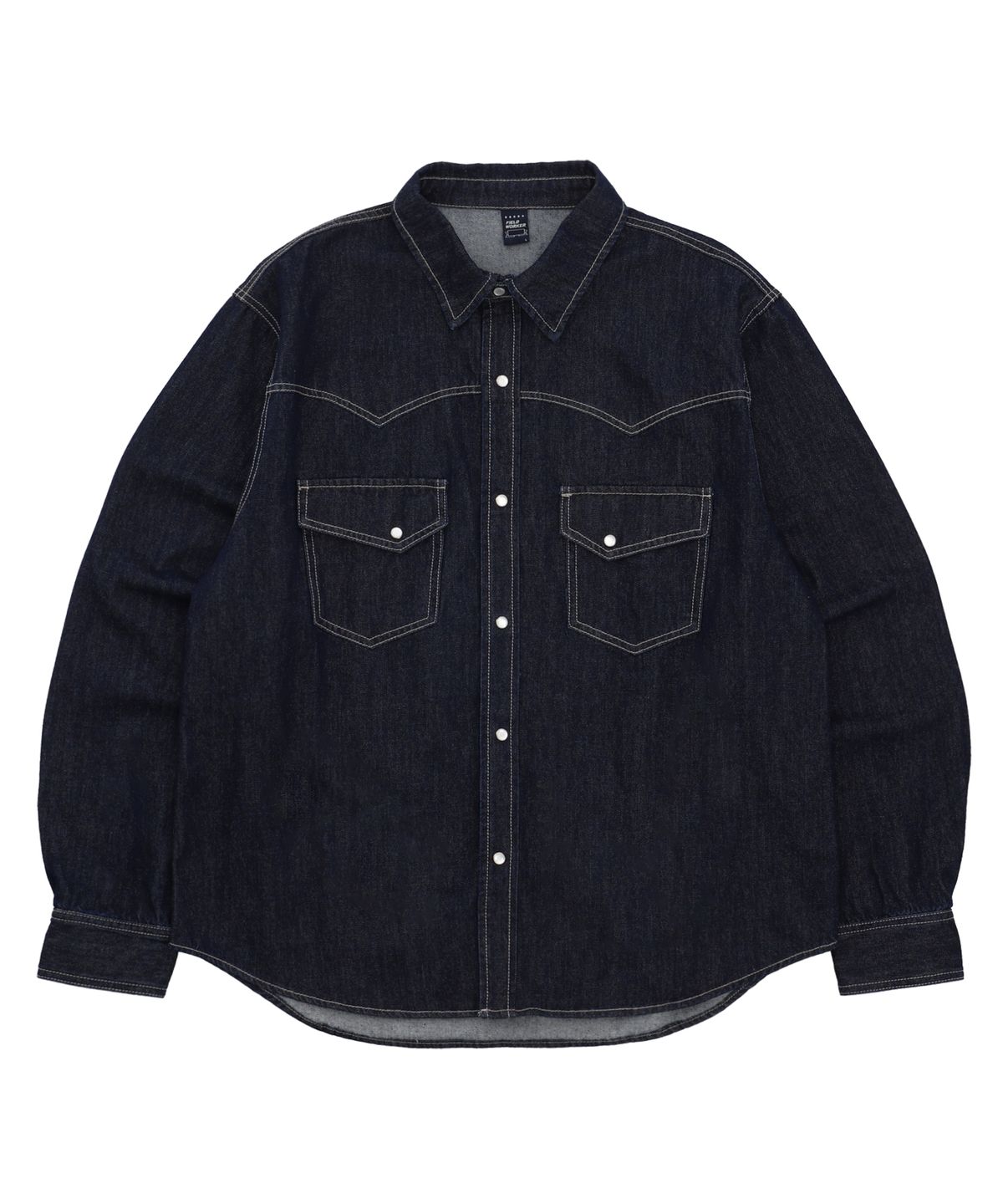 필드워커(FIELDWORKER) WESTERN DENIM SHIRTS [INDIGO BLUE]