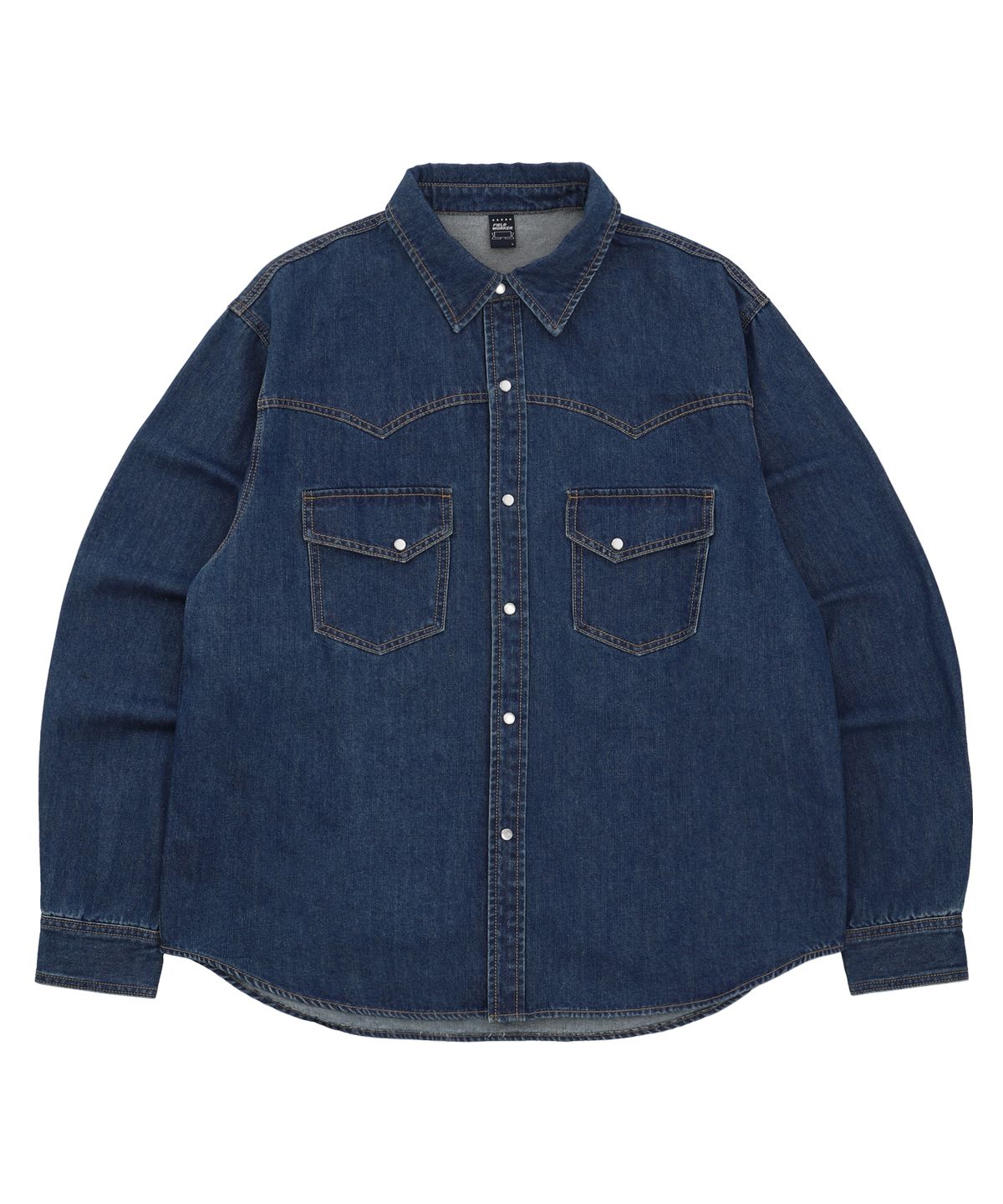 필드워커(FIELDWORKER) WESTERN DENIM SHIRTS [BLUE]