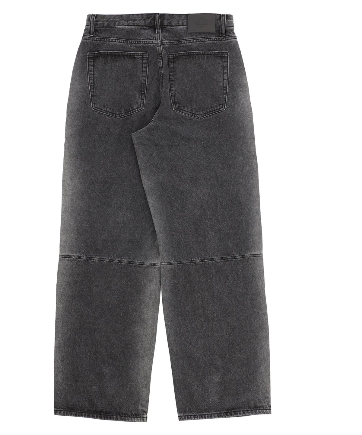 필드워커(FIELDWORKER) SIDE BRUSH SUPER WIDE DENIM [BLACK]