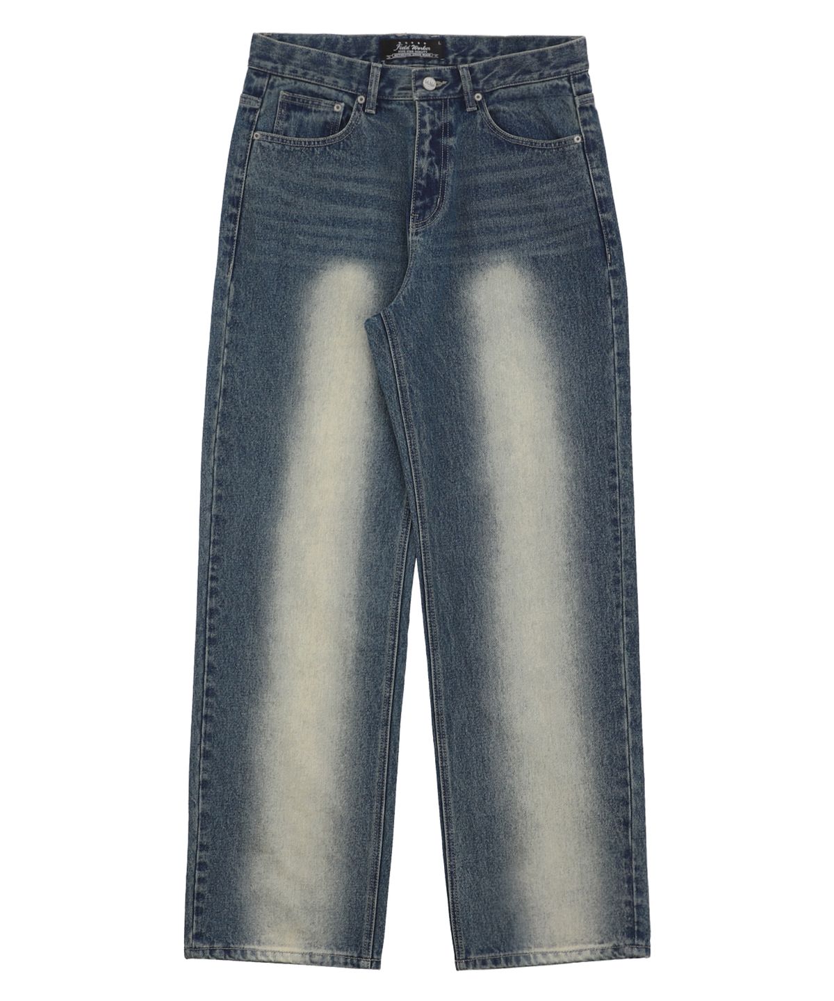 필드워커(FIELDWORKER) MAXIMUM BRUSH WIDE DENIM [BLUE]