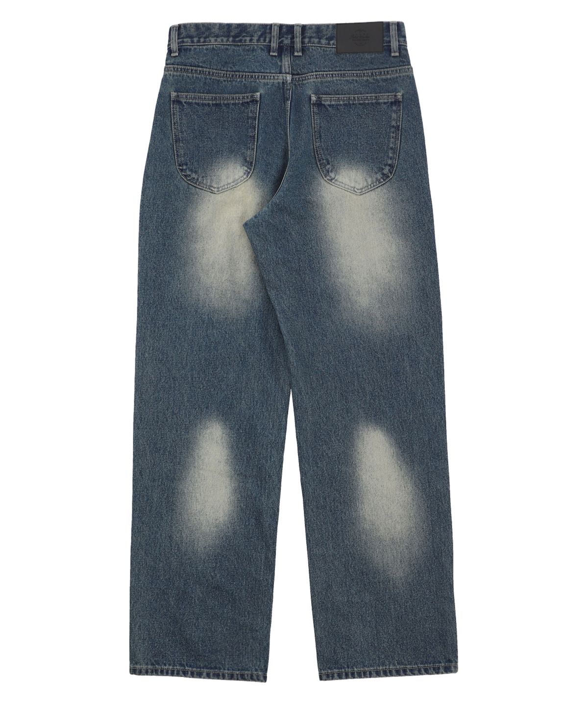 필드워커(FIELDWORKER) MAXIMUM BRUSH WIDE DENIM [BLUE]