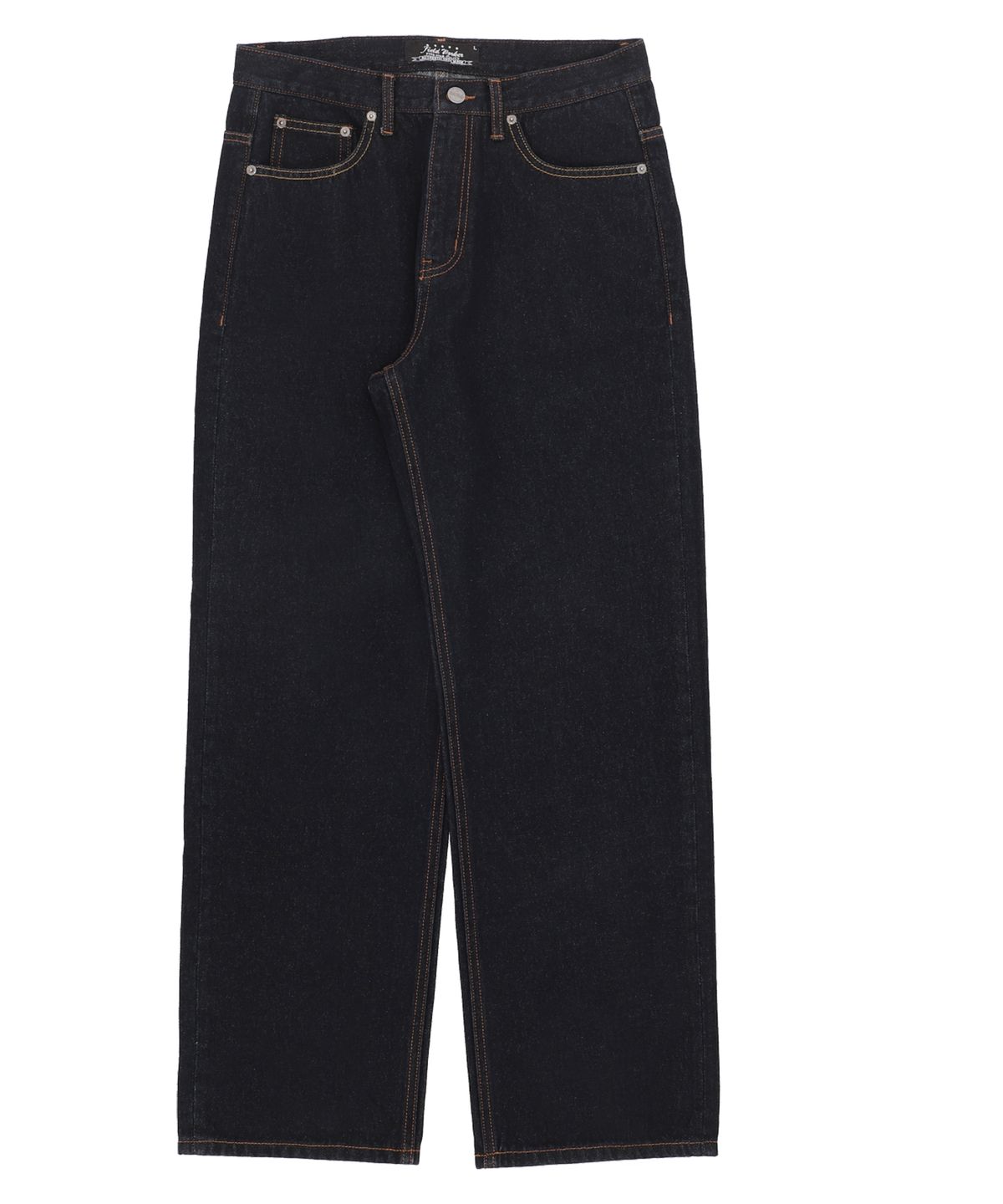 필드워커(FIELDWORKER) BUCKLE DETAIL INDIGO WIDE DENIM [INDIGO BLUE]