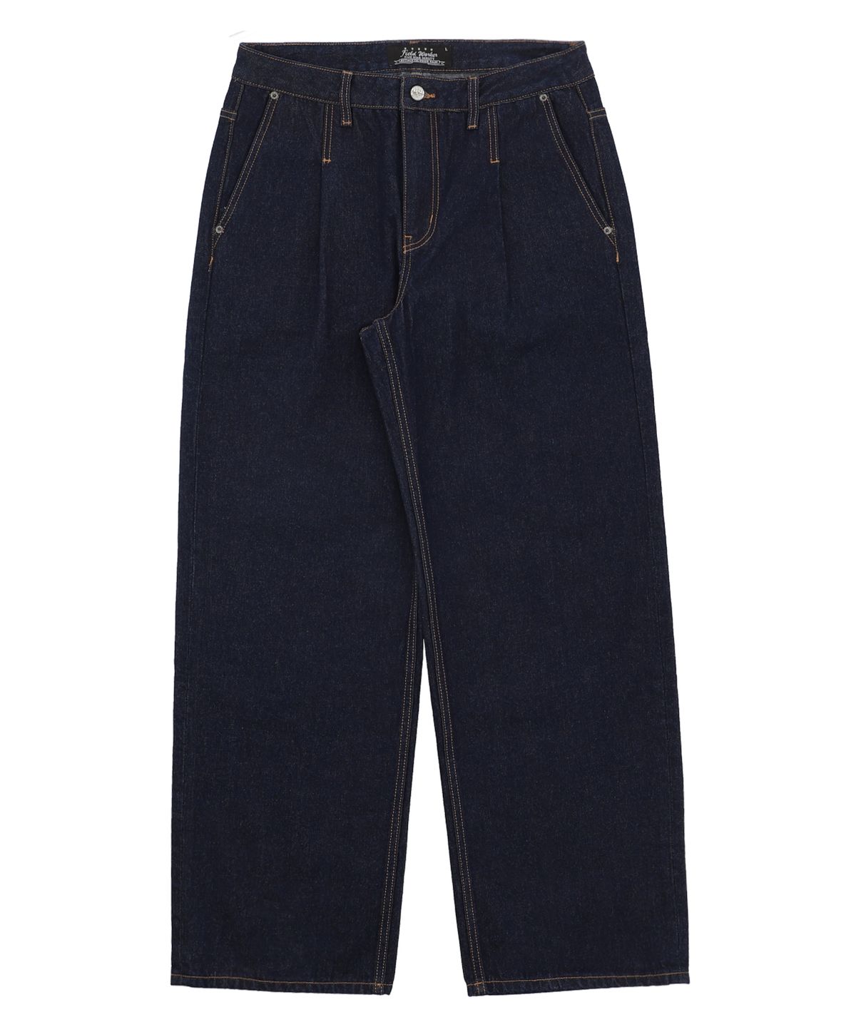 필드워커(FIELDWORKER) ONE WASHING SUPER WIDE DENIM [INDIGO BLUE]