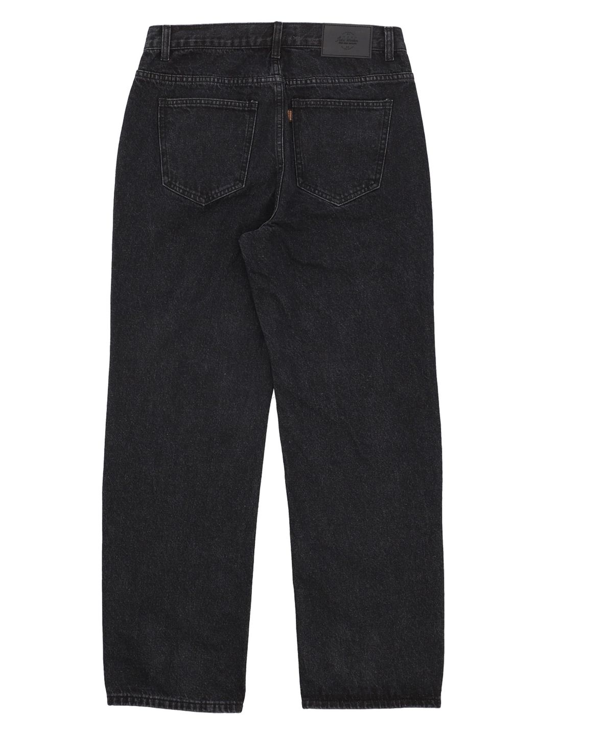 필드워커(FIELDWORKER) ALL BRUSH SEMI WIDE DENIM [BLACK]