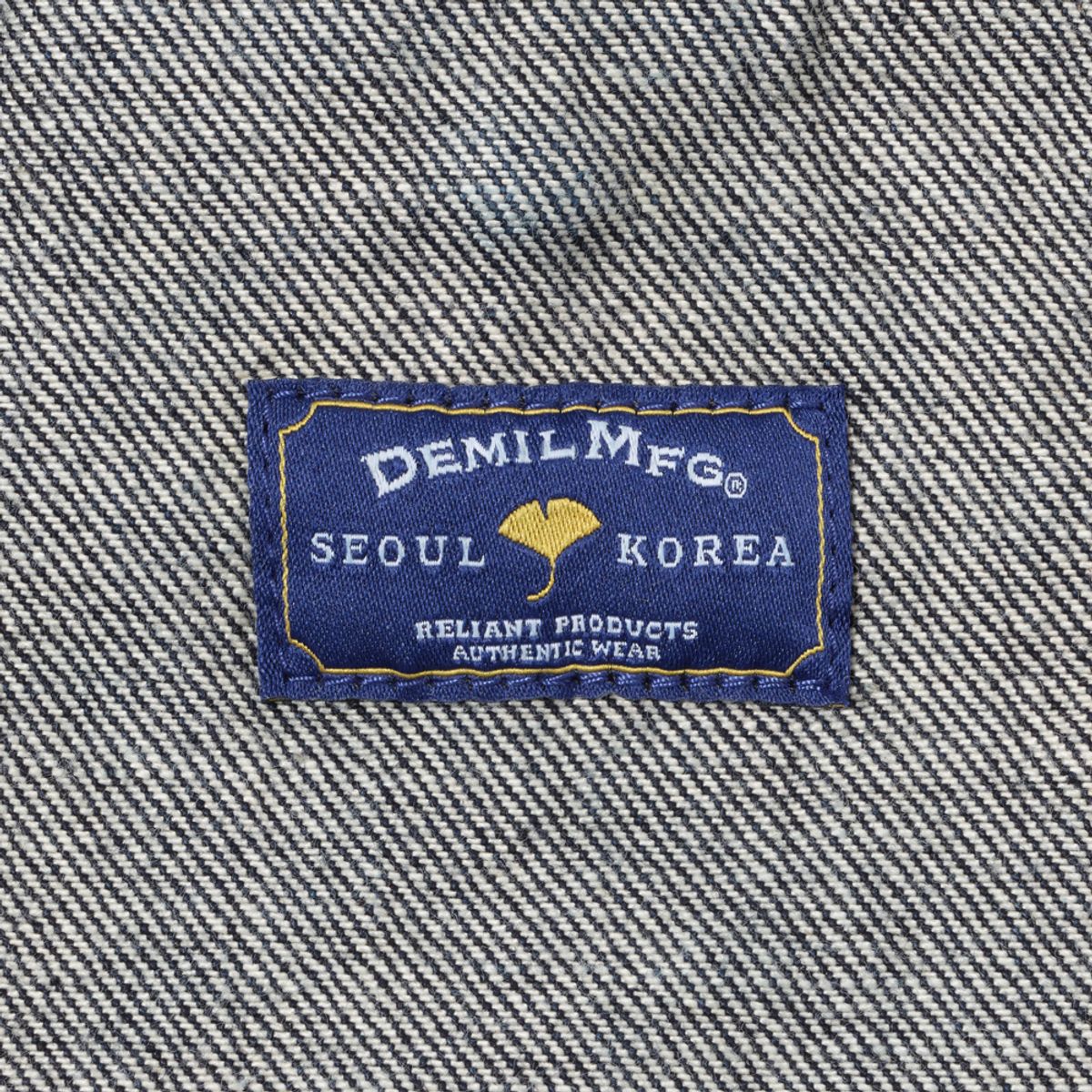 데밀(DEMIL) LOT.062 파이오니어 자켓 인디고 원워시 셀비지