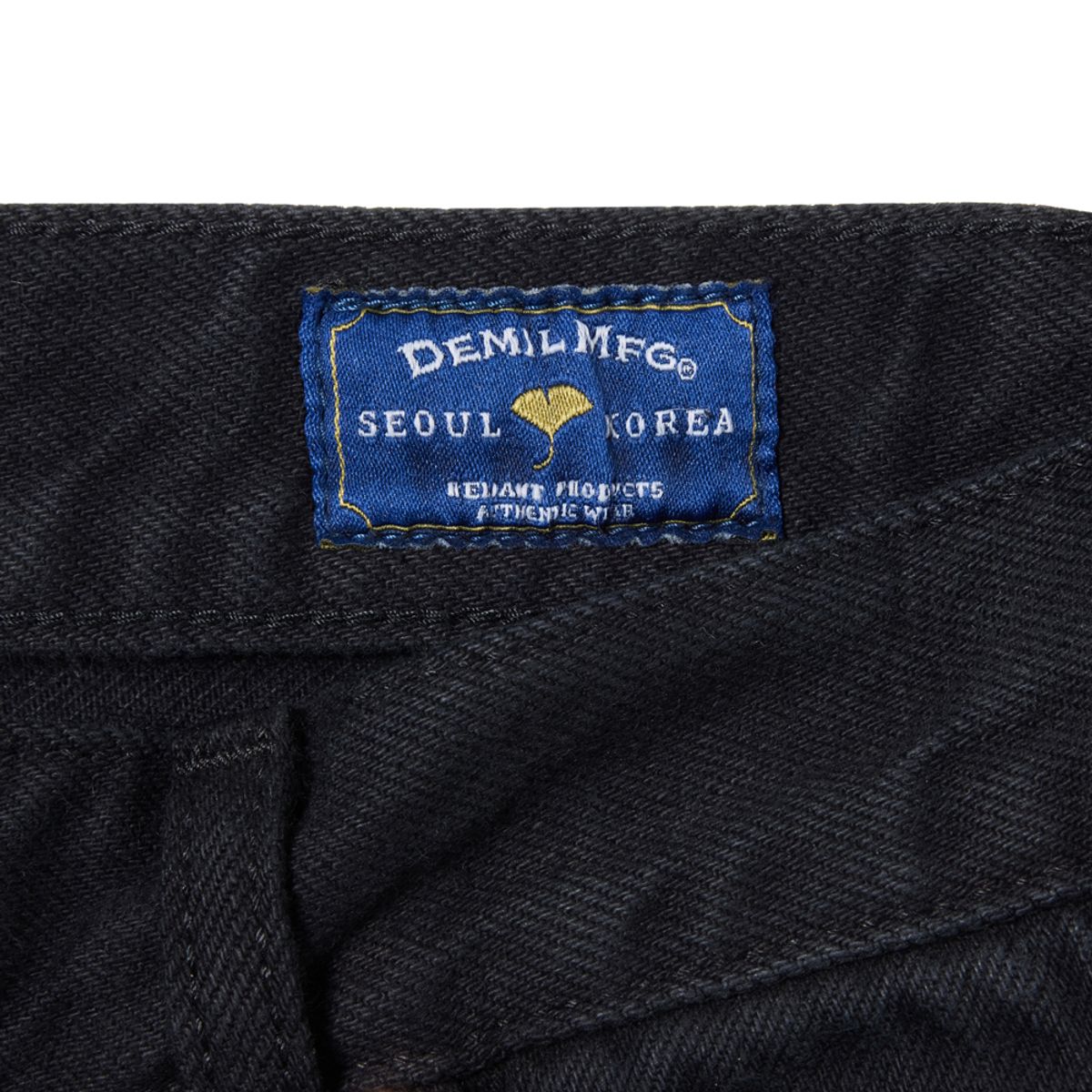 데밀(DEMIL) LOT.029 파이오니어 팬츠 데님 인디안잉크