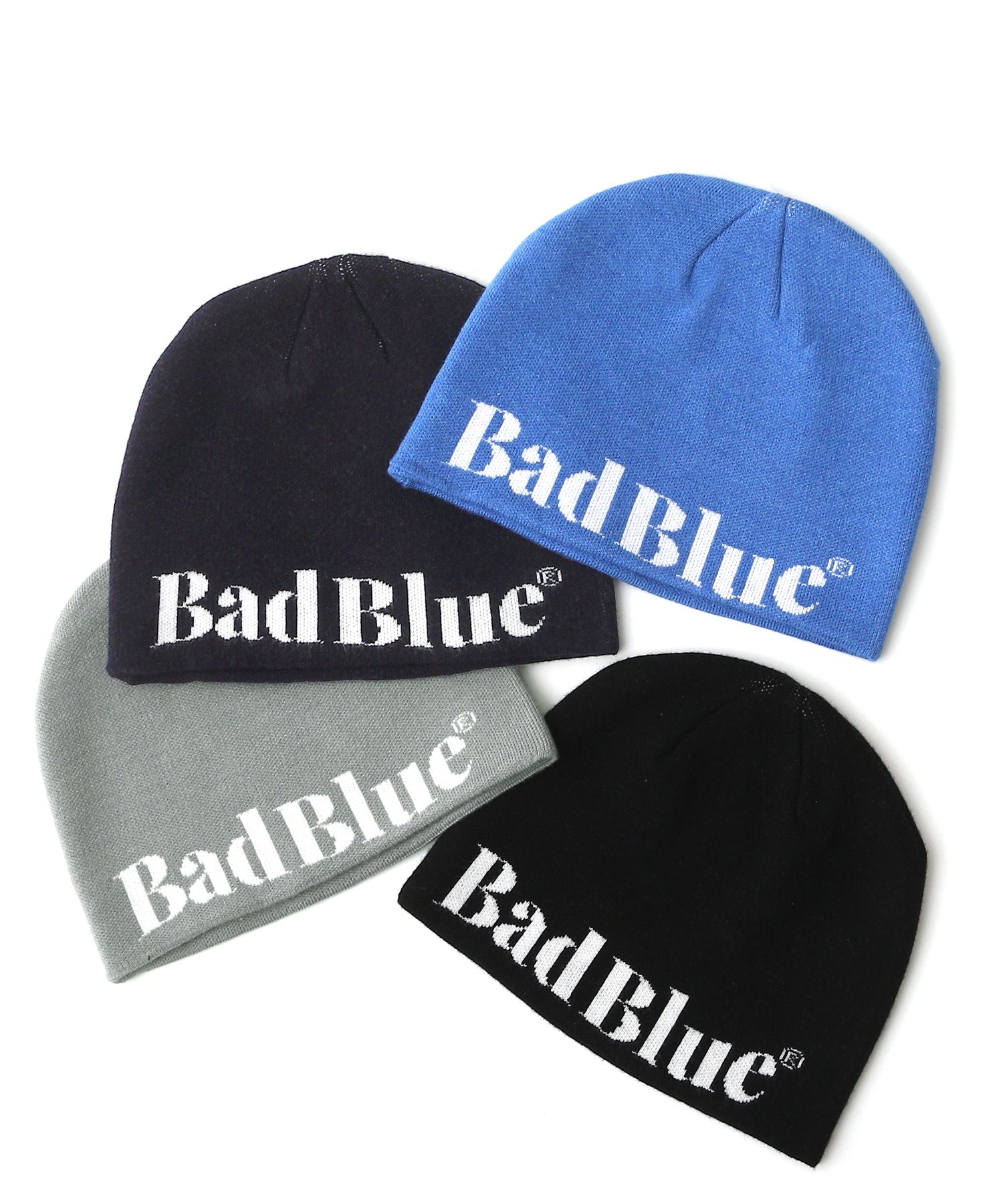 ★送料・関税込★Bad Blue★Logo Beanie★23FW★ MUSINSA | BADBLUE Logo Beanie Cool Gray