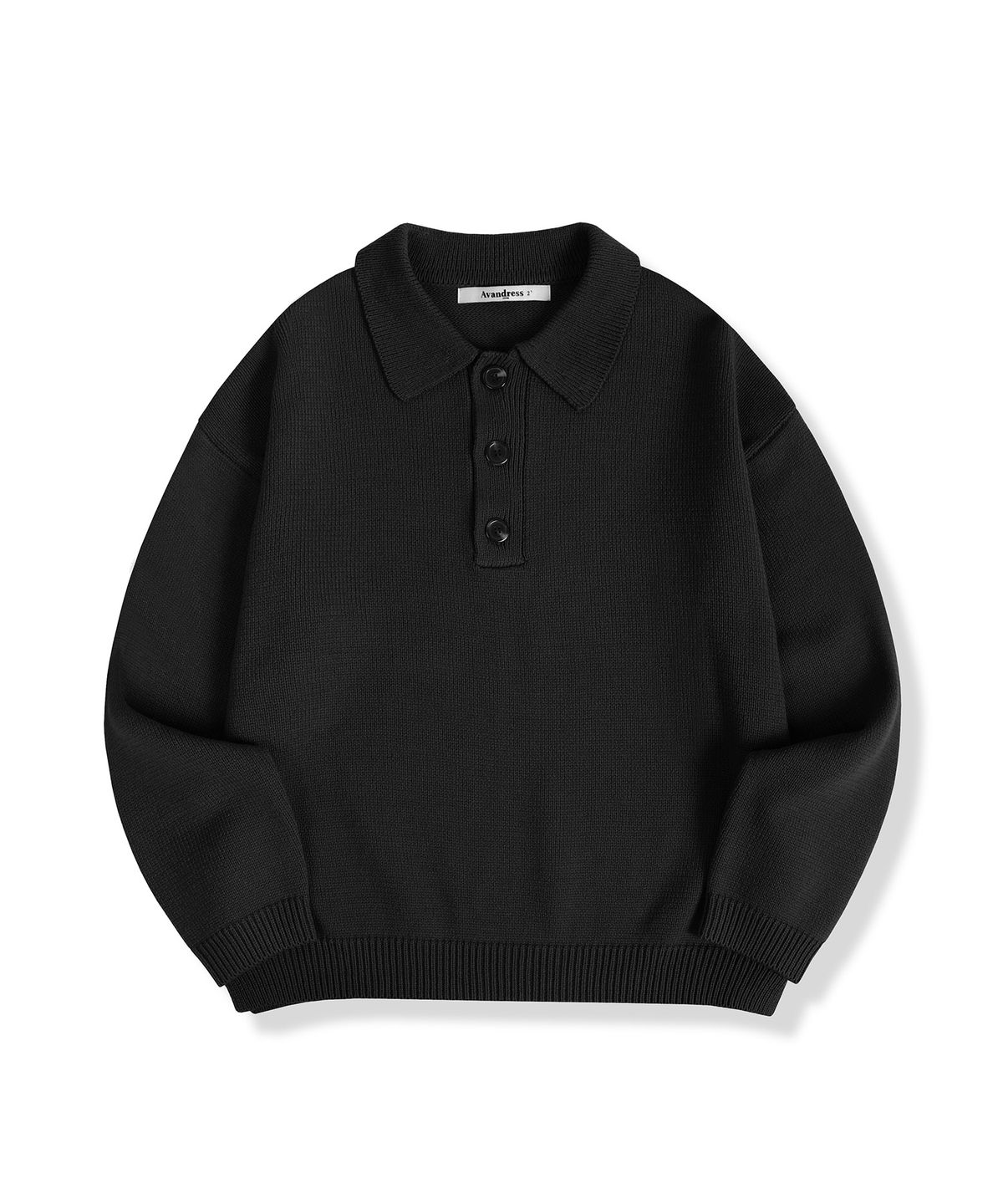 어반드레스(AVANDRESS) Kamen Collar Knit KHAKI
