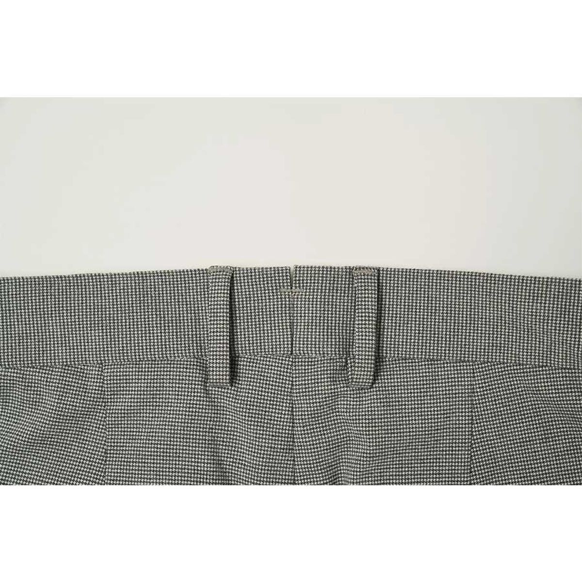 블랙브라운(BLACKBROWN) 사이드 어드저스트 하운드투스 체크 팬츠 [LIGHT GRAY]