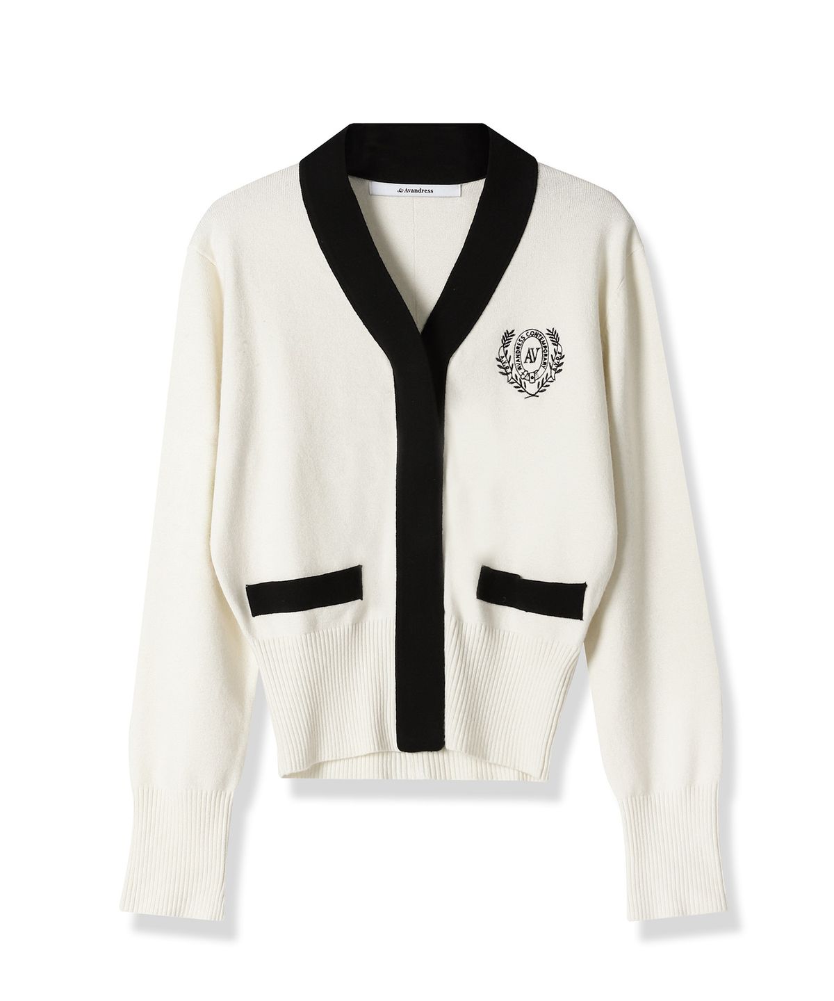 어반드레스(AVANDRESS) Savel Hidden Button Cardigan IVORY