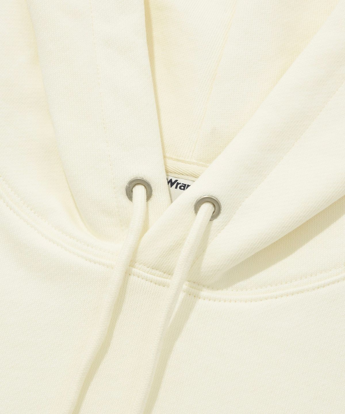 커버낫(COVERNAT) [COVERNAT X WRANGLER] 콜라보 아트웍 절개 배색 후디 네이비
