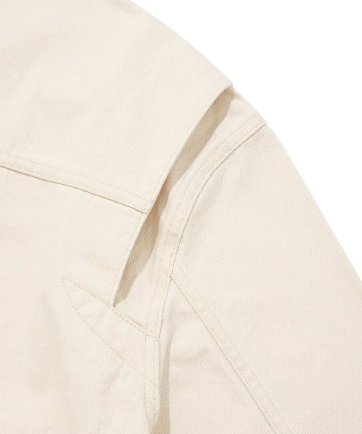 커버낫(COVERNAT) [COVERNAT X WRANGLER] 오리지널 데님 자켓 아이보리