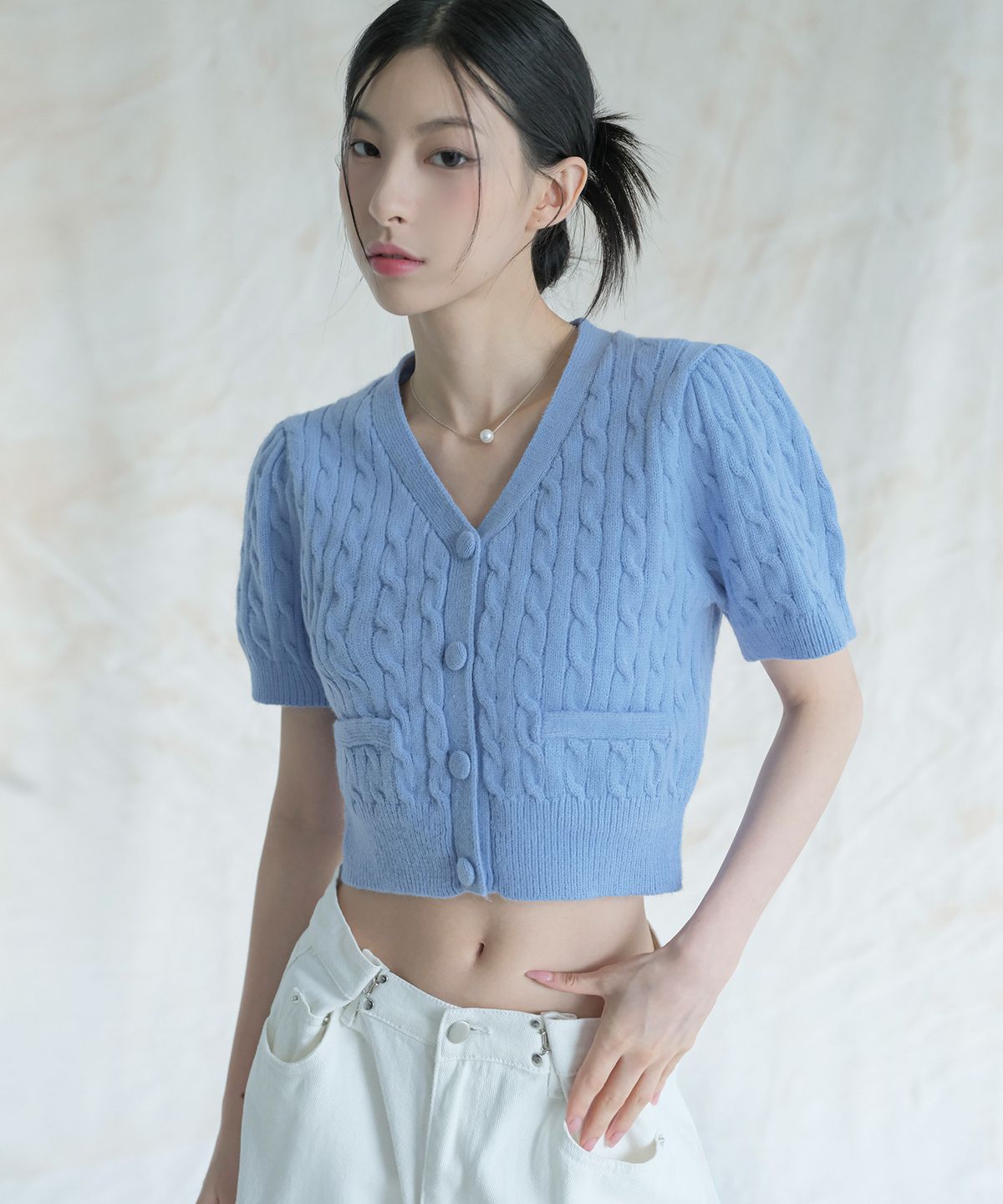 어반드레스(AVANDRESS) Titi Cable Knit Cardigan - 7COL