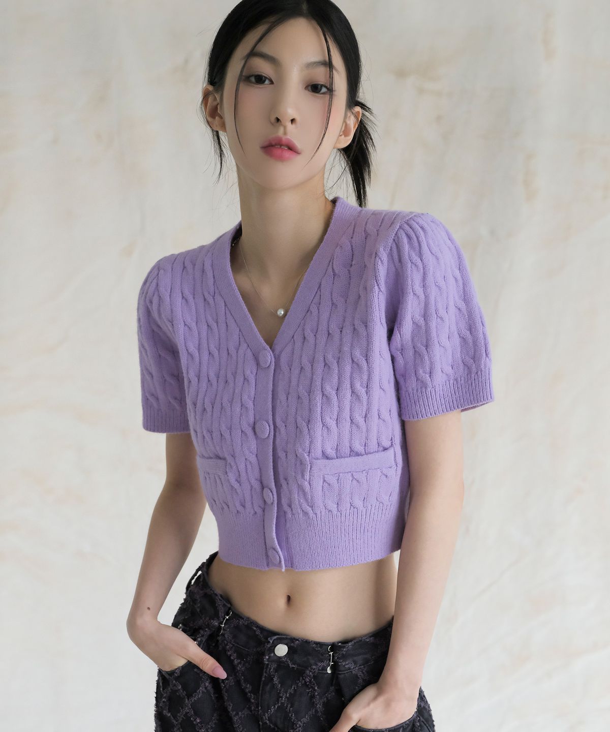 어반드레스(AVANDRESS) Titi Cable Knit Cardigan - 7COL