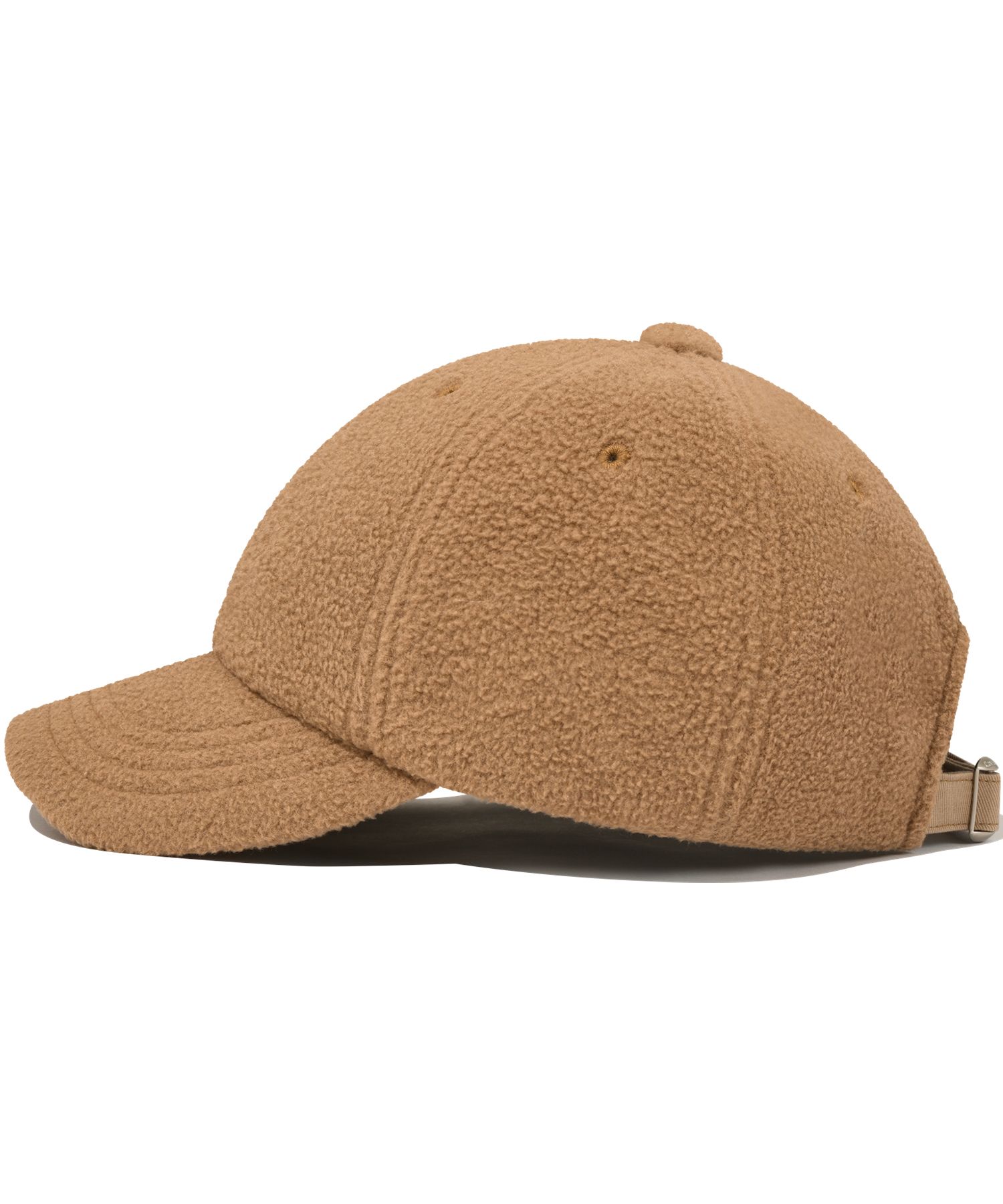 MUSINSA | COVERNAT Standard Fit C Logo Fleece Ball Cap Brown