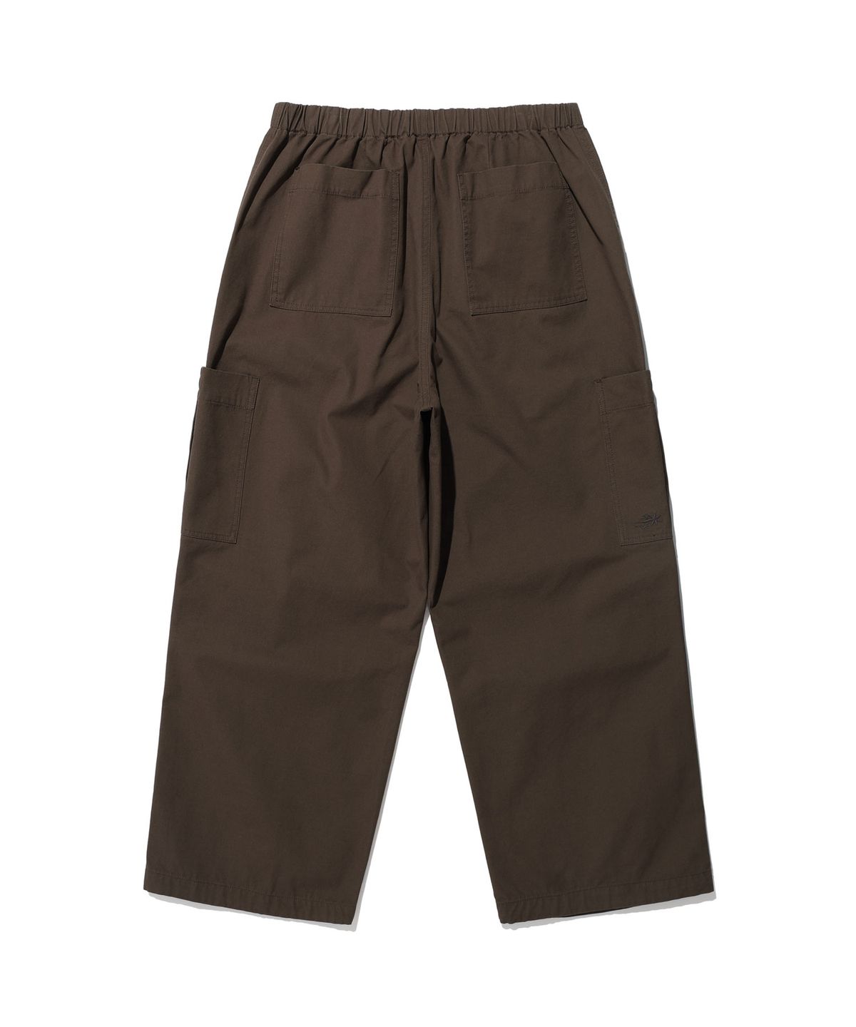나이스고스트클럽(NICEGHOSTCLUB) COTTON WASHED PARACHUTE PANTS _BROWN(NG2DFUPA13A)