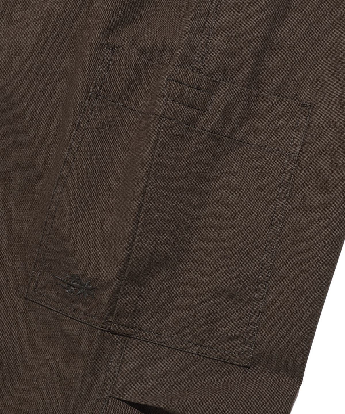 나이스고스트클럽(NICEGHOSTCLUB) COTTON WASHED PARACHUTE PANTS _BROWN(NG2DFUPA13A)