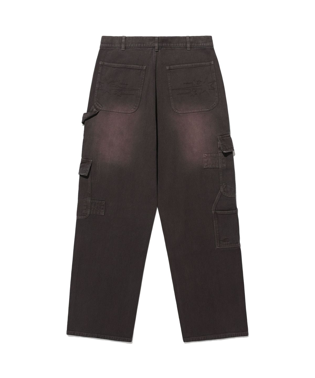 나이스고스트클럽(NICEGHOSTCLUB) CARPENTER CARGO WASHED JEANS_BROWN(NG2DFUD104A)