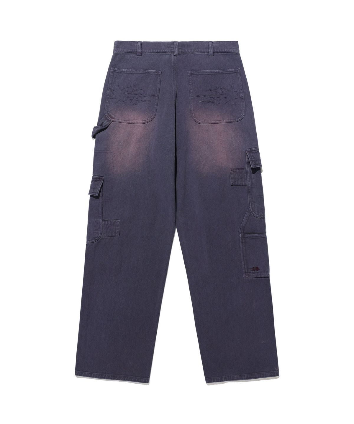 나이스고스트클럽(NICEGHOSTCLUB) CARPENTER CARGO WASHED JEANS_PURPLE(NG2DFUD104A)