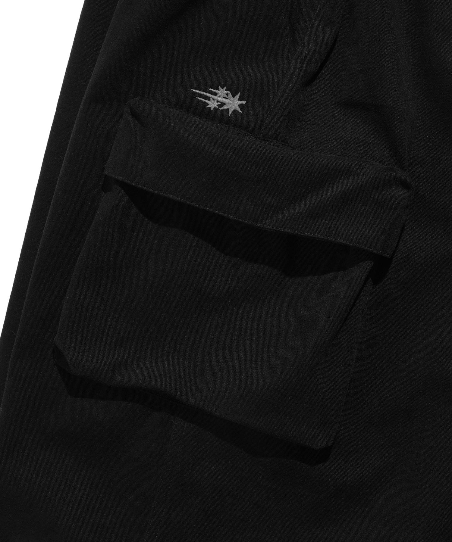 MUSINSA公式 | NICE GHOST CLUB COTTON MIDI SKIRT_BLACK