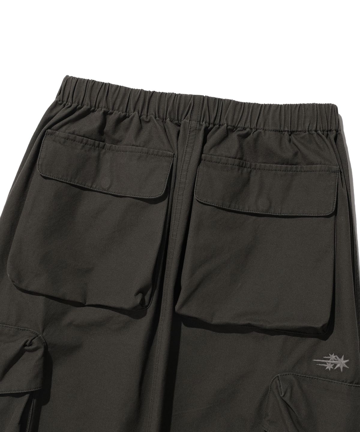 나이스고스트클럽(NICEGHOSTCLUB) COTTON WASHED PARACHUTE SKIRT_CHARCOAL(NG2DFFPA91A)