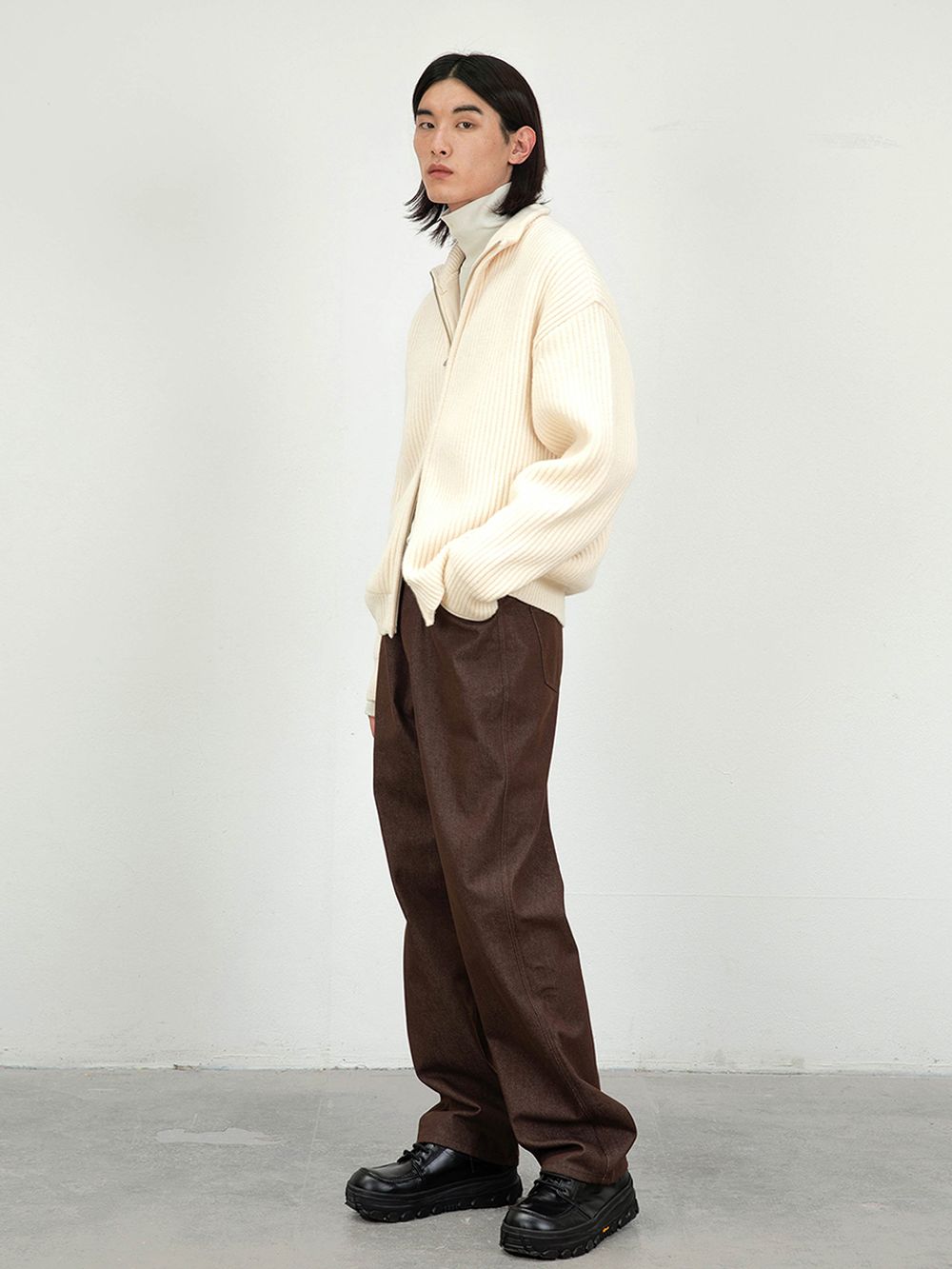 아모멘토(AMOMENTO) MENS COLORED STRAIGHT FIT DENIM (2 COLORS 