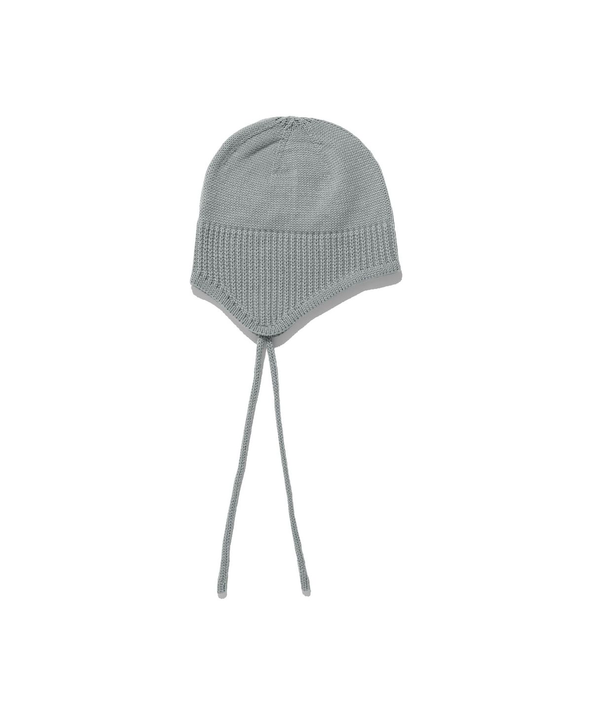 나이스고스트클럽(NICEGHOSTCLUB) 3STARS LOGO EARCAP BEANIE_GREY(NG2EFUAB21A)