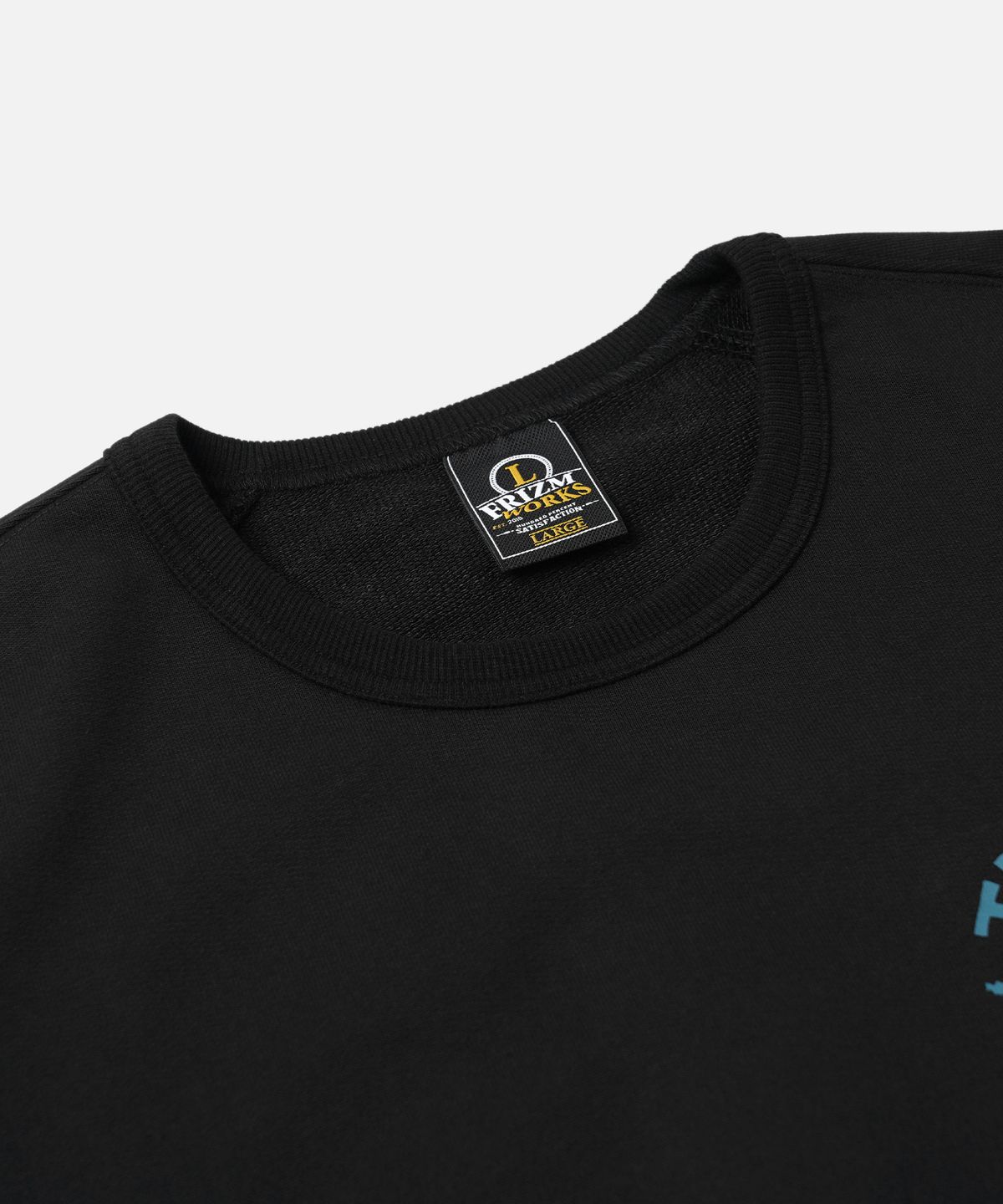 프리즘웍스(FRIZMWORKS) TUTTO PASSA SWEATSHIRT _ BLACK