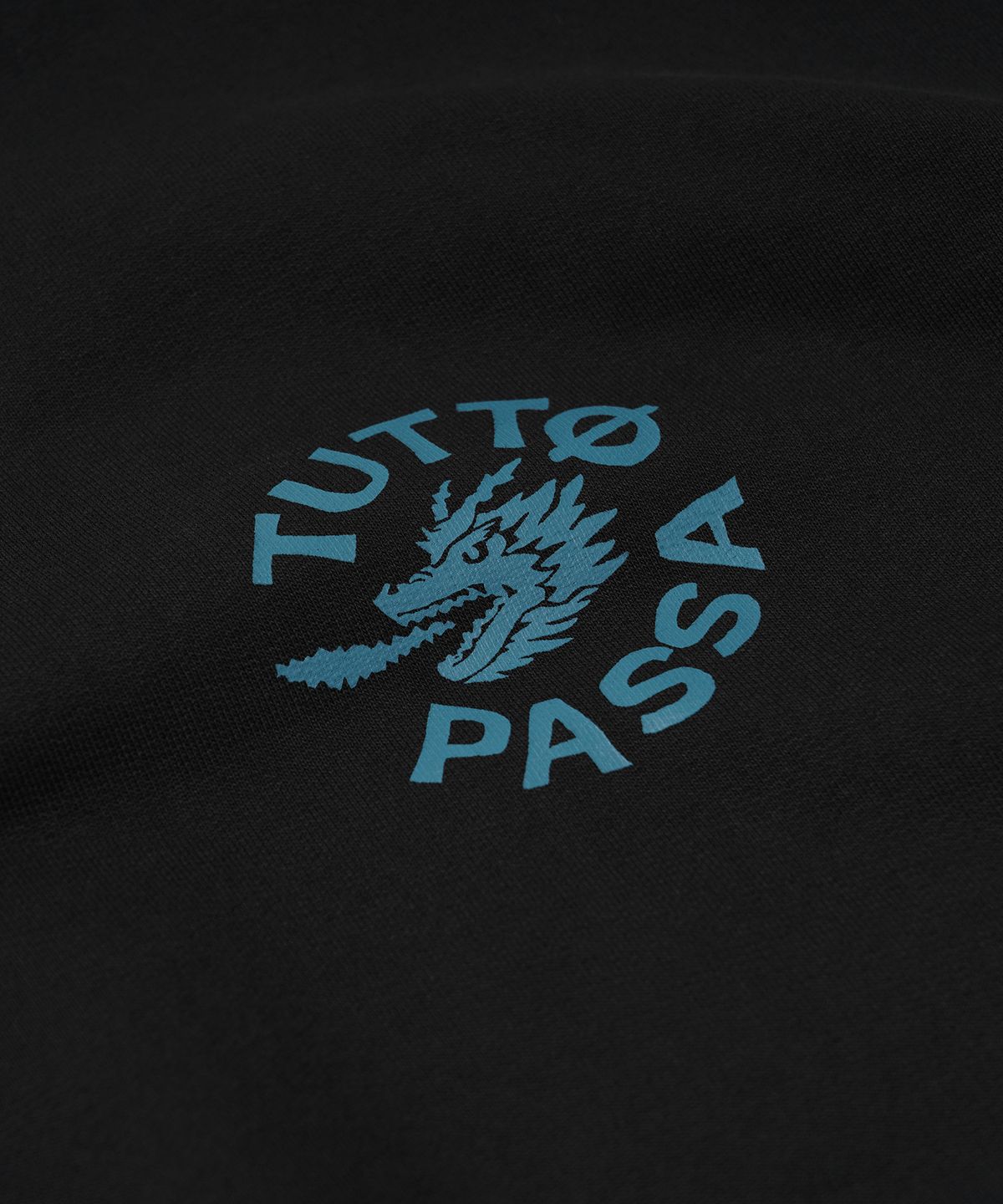 프리즘웍스(FRIZMWORKS) TUTTO PASSA SWEATSHIRT _ BLACK