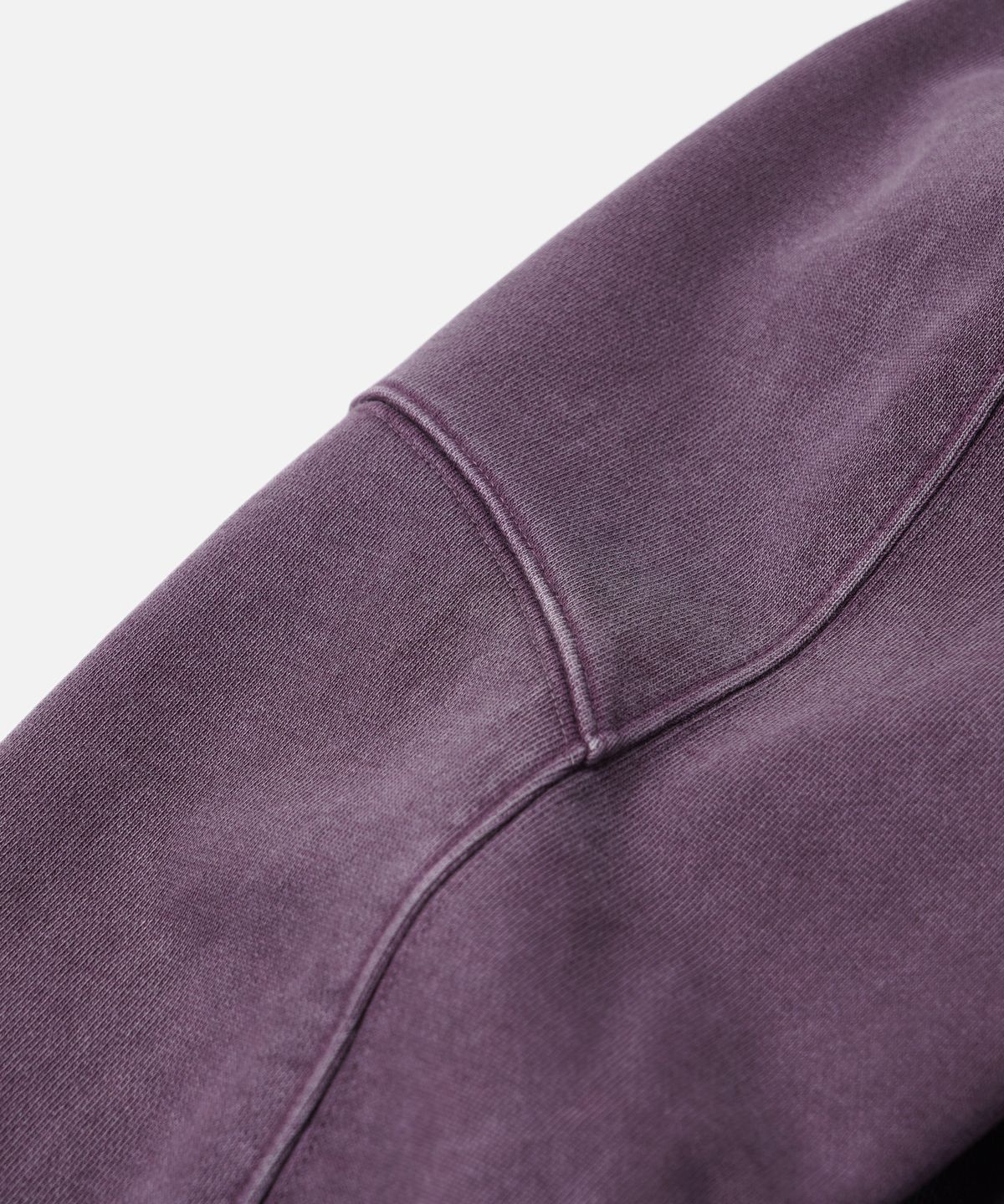 프리즘웍스(FRIZMWORKS) PIGMENT DYEING MIL SWEATSHIRT _ PURPLE
