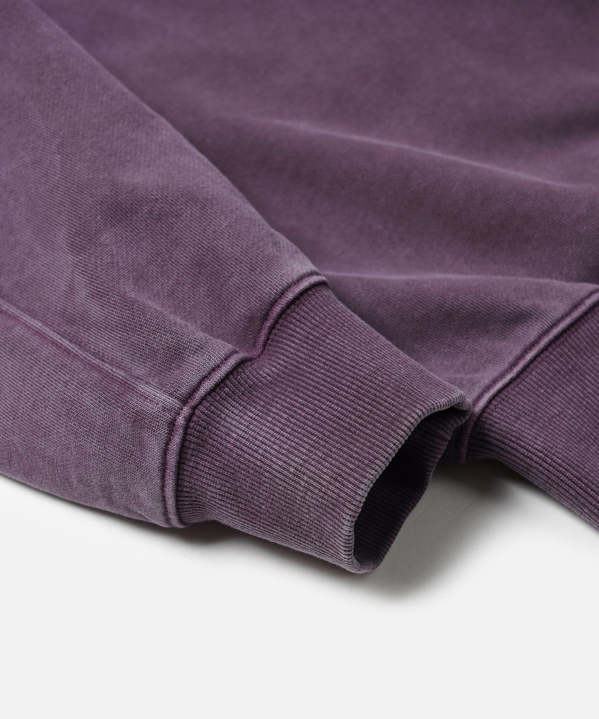 프리즘웍스(FRIZMWORKS) PIGMENT DYEING MIL SWEATSHIRT _ PURPLE