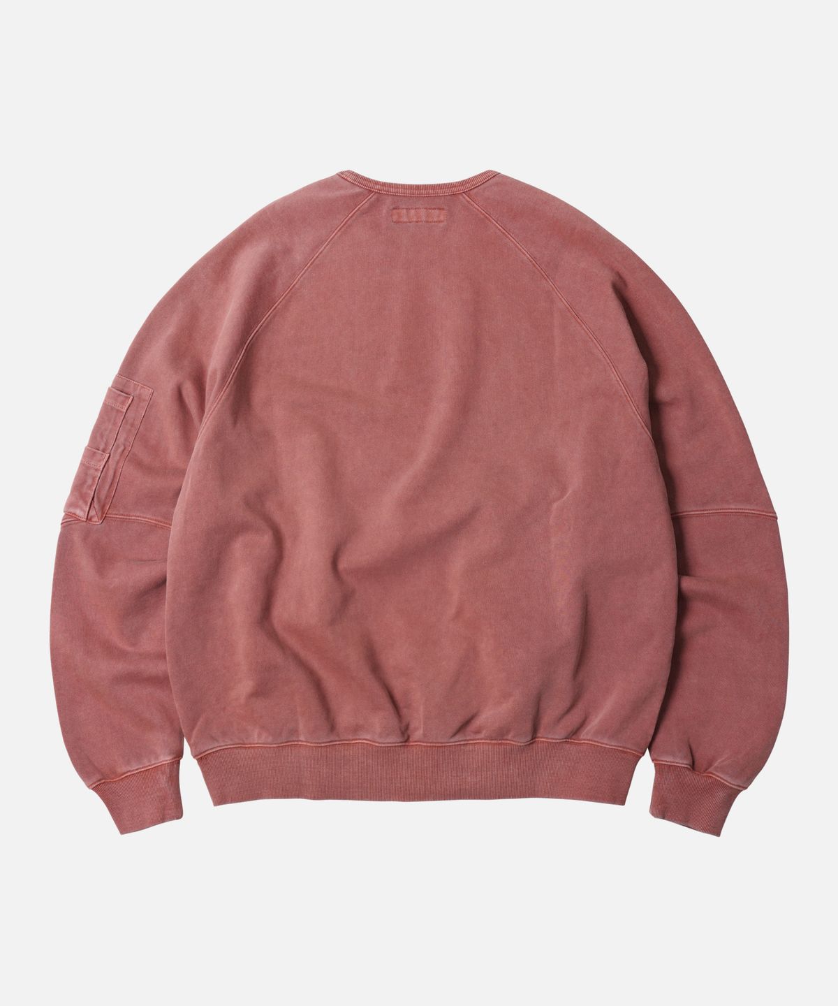 프리즘웍스(FRIZMWORKS) PIGMENT DYEING MIL SWEATSHIRT _ PINK