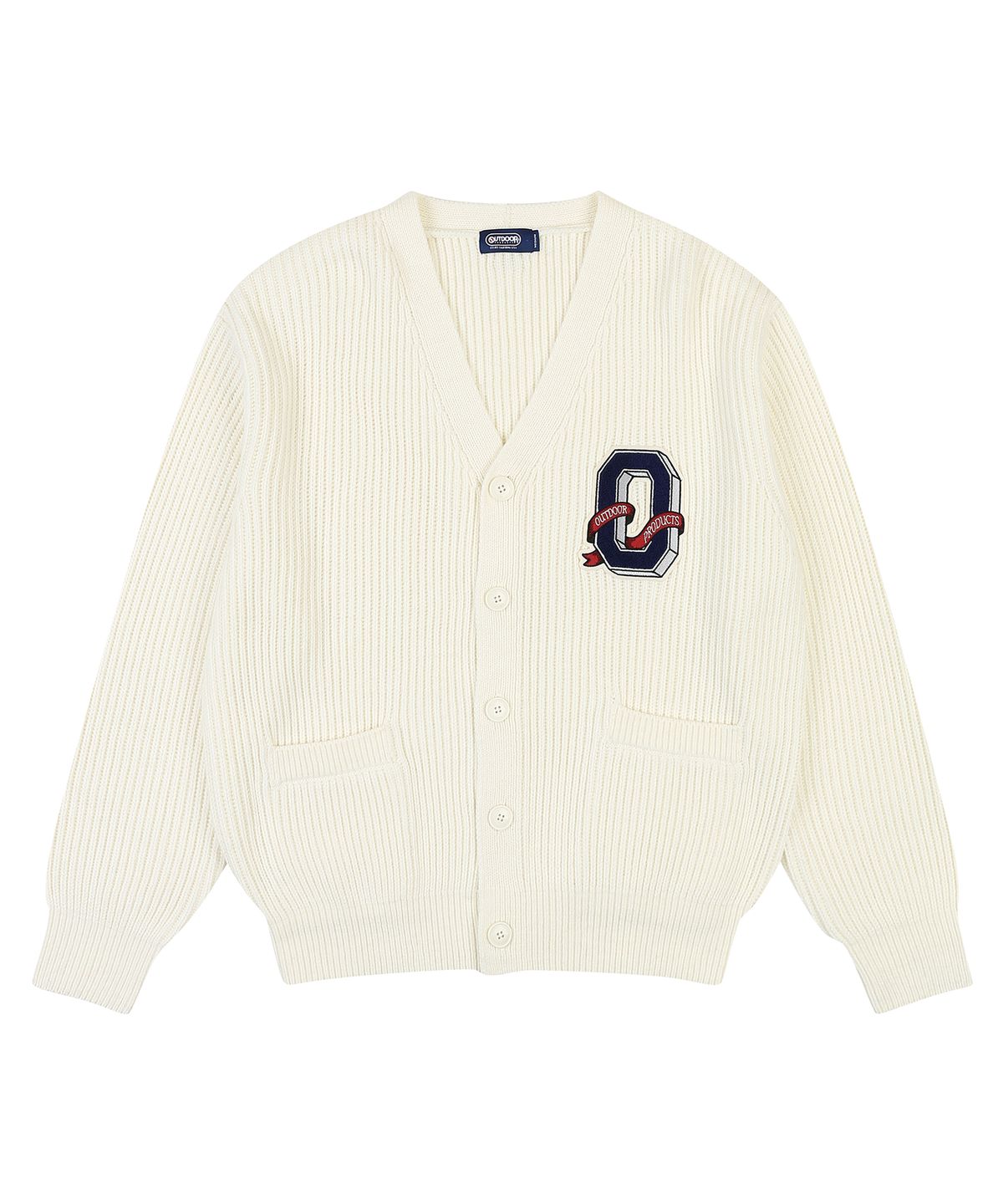 아웃도어 프로덕츠(OUTDOOR PRODUCTS) O 로고 가디건 O LOGO CARDIGAN
