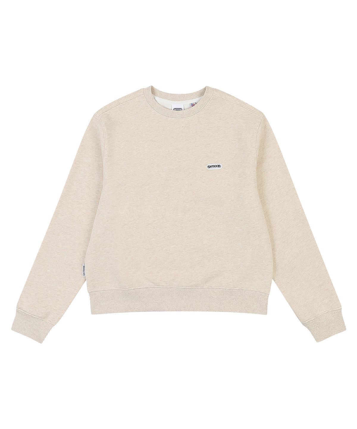아웃도어 프로덕츠(OUTDOOR PRODUCTS) 스몰로고 여성 스웻셔츠 SMALL LOGO WOMENS SWEATSHIRT