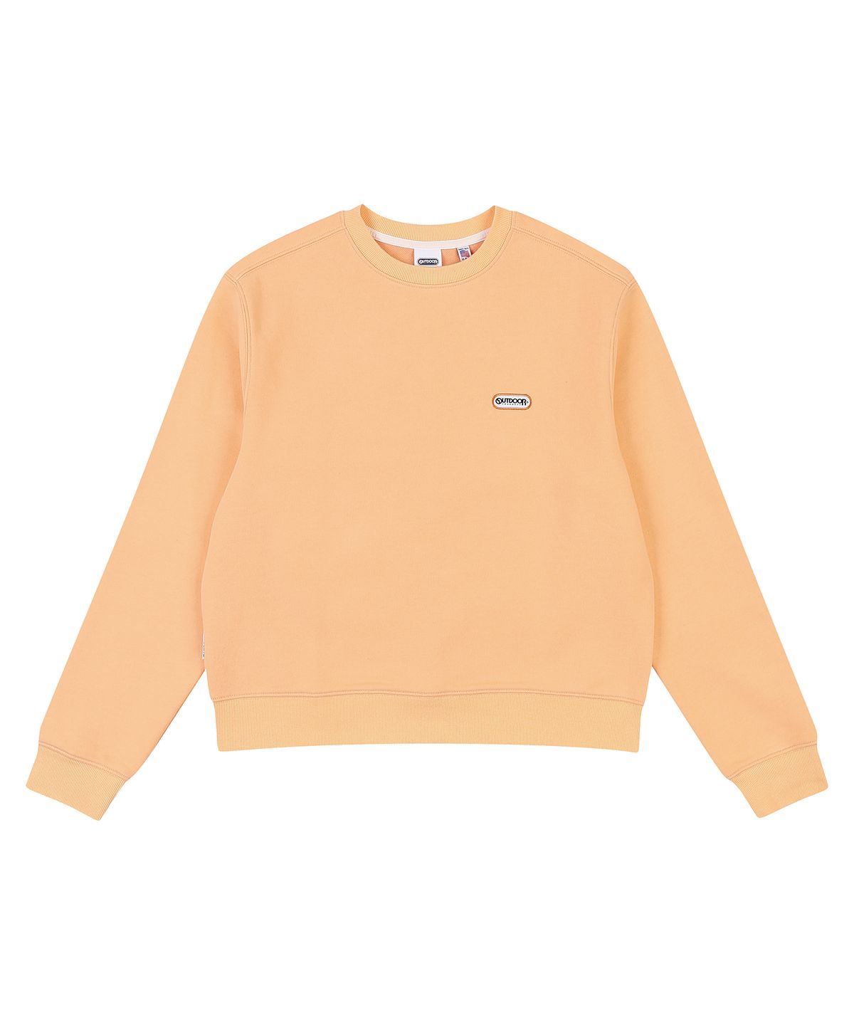 아웃도어 프로덕츠(OUTDOOR PRODUCTS) 스몰로고 여성 스웻셔츠 SMALL LOGO WOMENS SWEATSHIRT