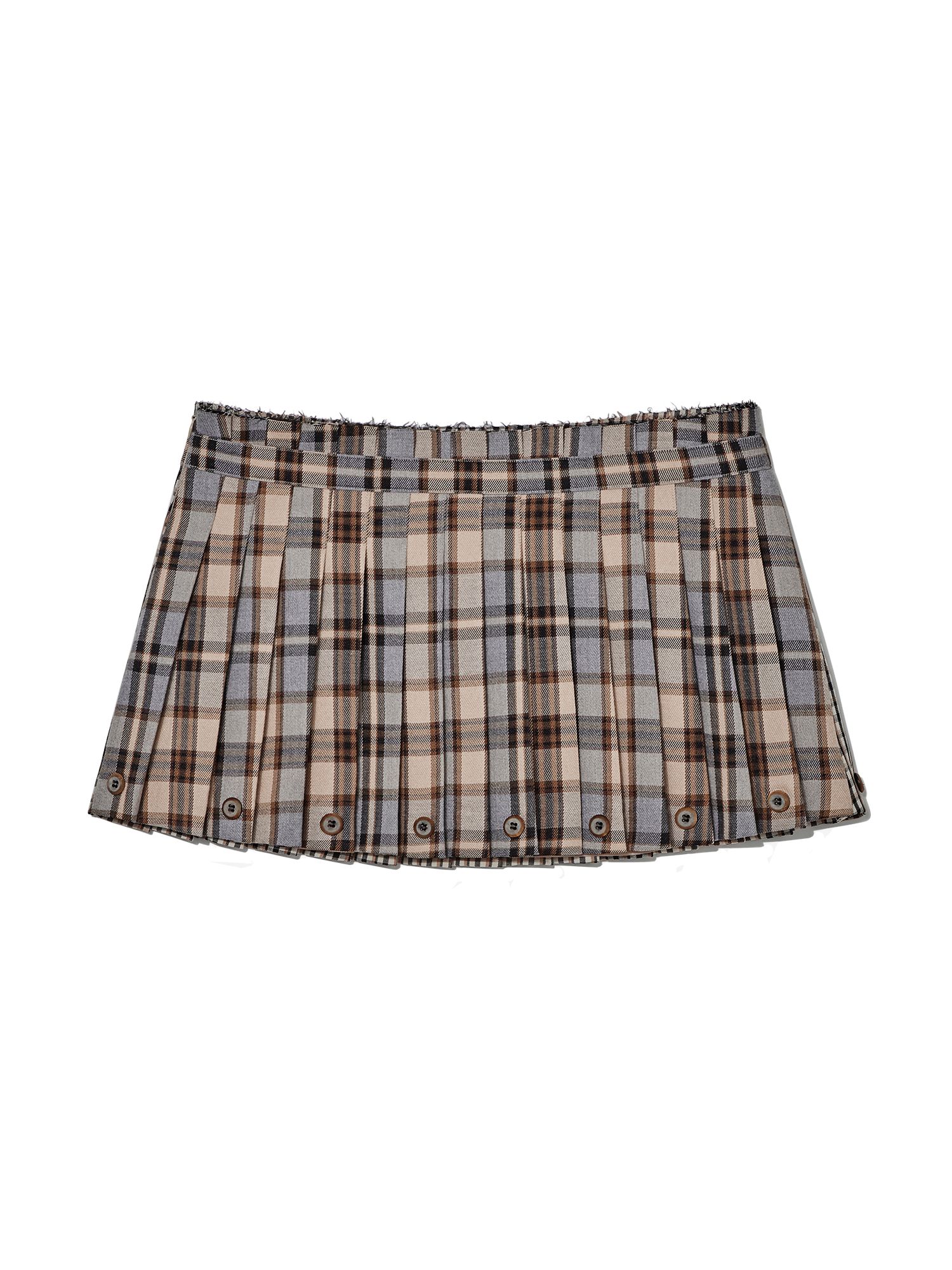 ☆GLOWNY ☆RUSSELL PLAID MINI SKIRT