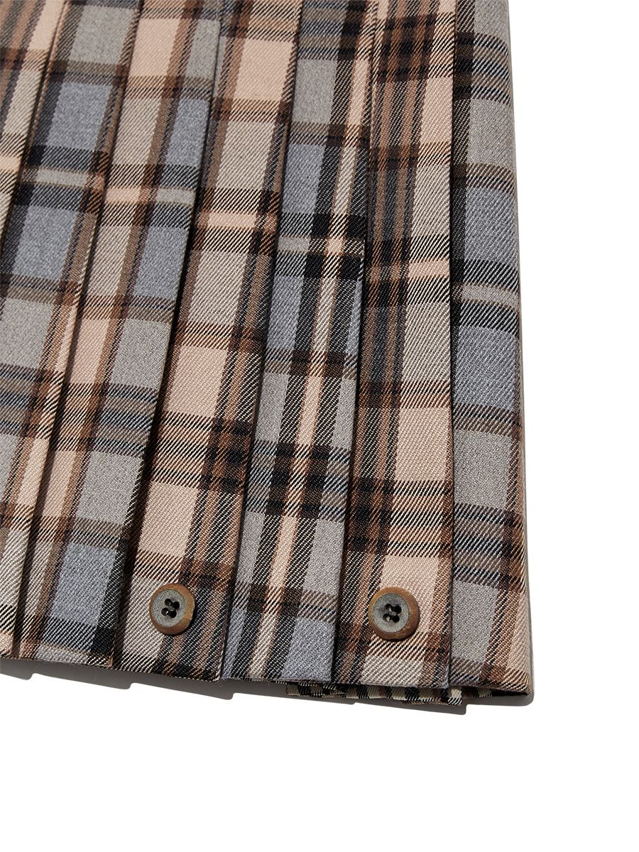 GLOWNY グロウニー RUSSELL PLAID MINI SKIRT