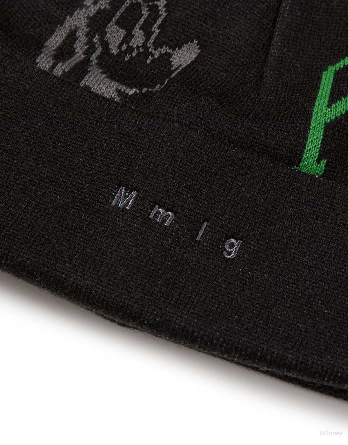 엠엠엘지(MMLG) [Mmlg] DISNEY PLUTO_KNITCAP (BLACK)