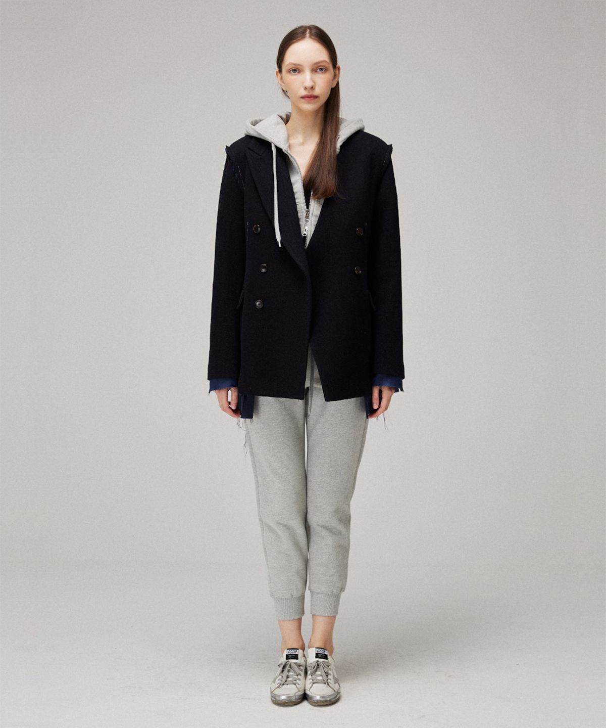 므아므(MMAM) Origami wool signature blazer