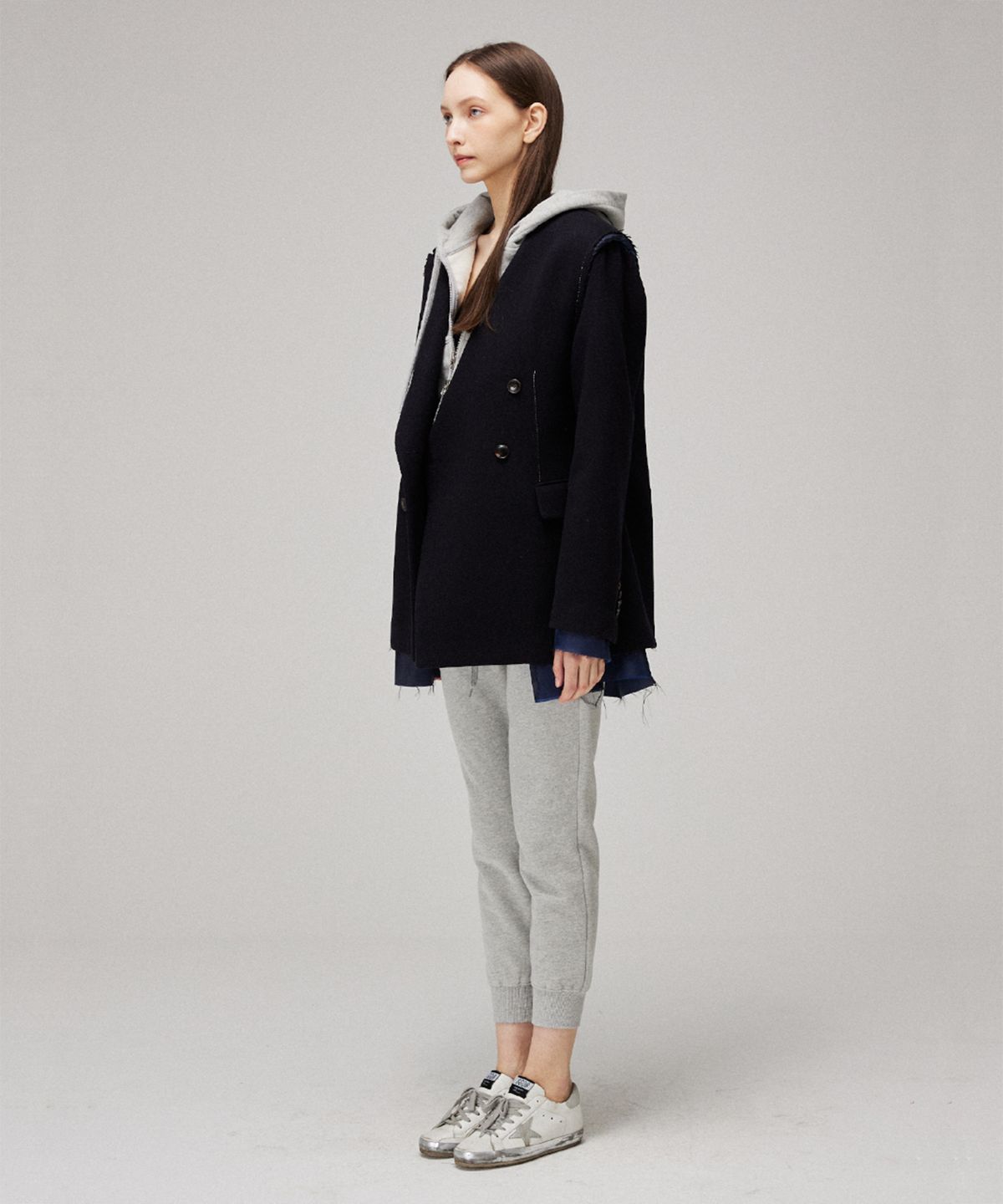 므아므(MMAM) Origami wool signature blazer