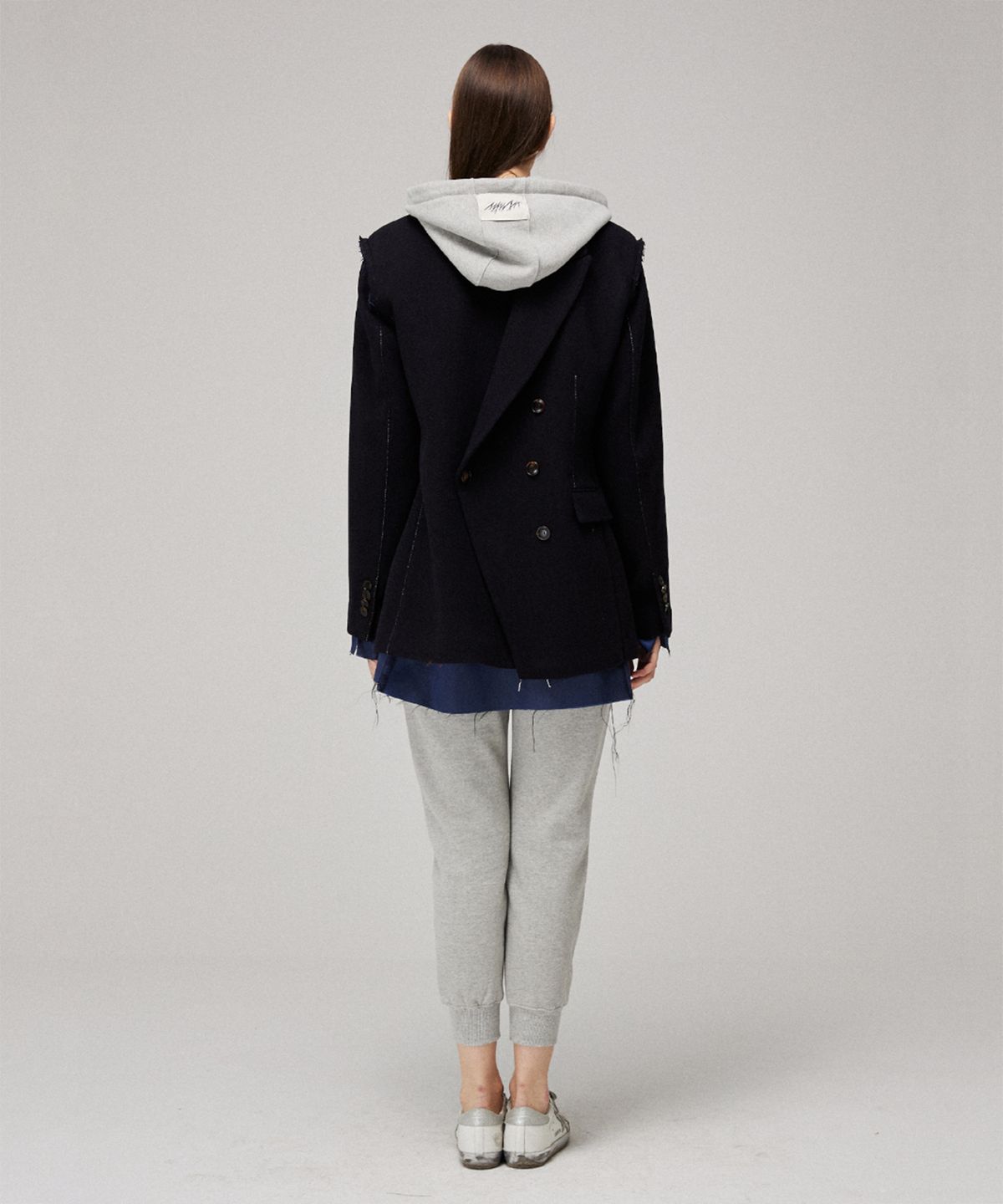 므아므(MMAM) Origami wool signature blazer