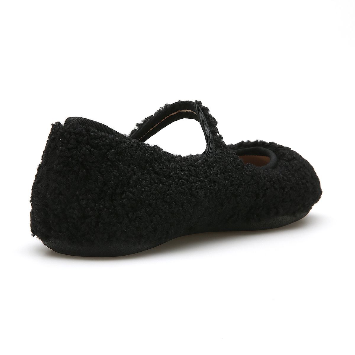 솔트앤초콜릿(SALT AND CHOCOLATE) 라운드 토 플리스 메리제인 플랫 412335007 (1cm/2colors)