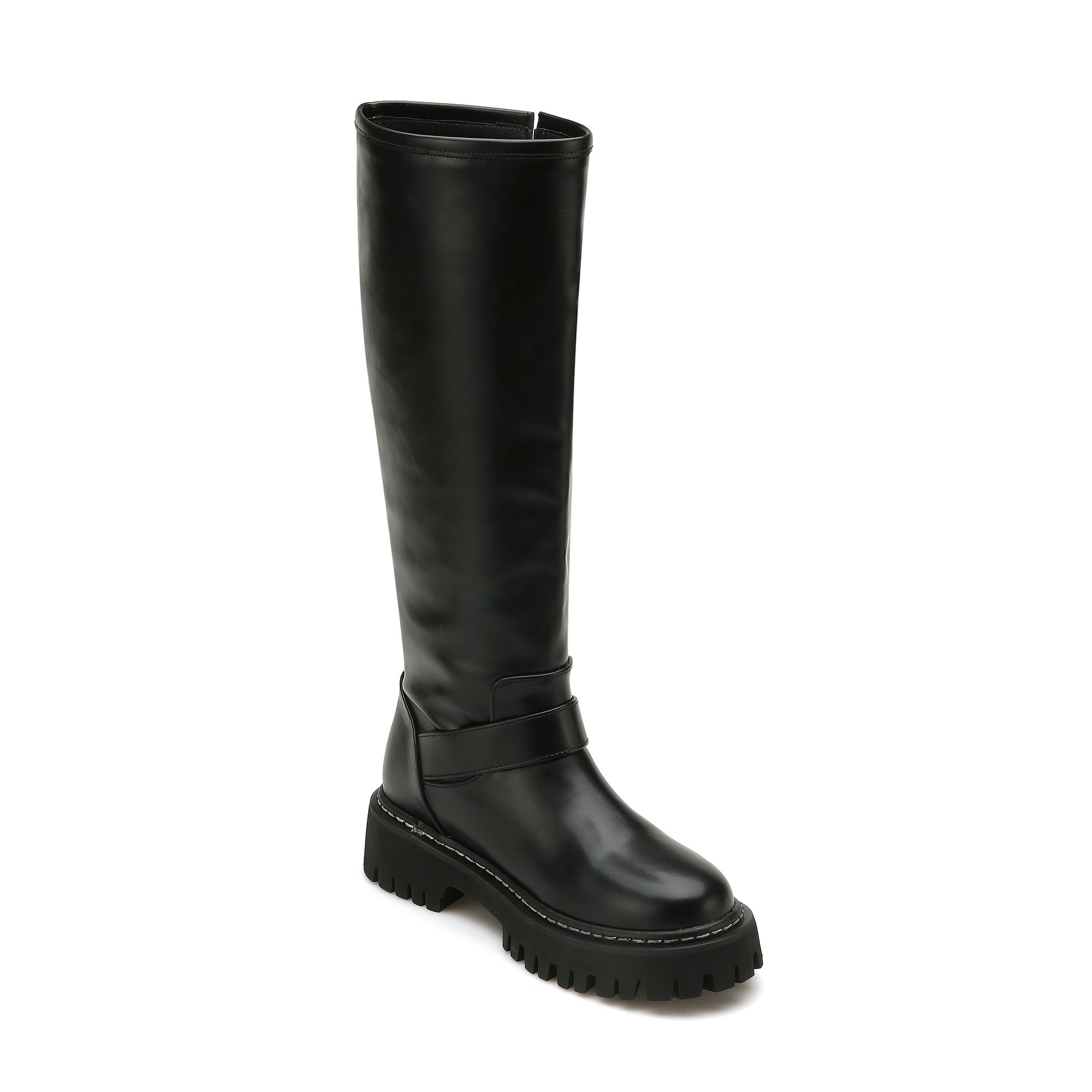 MUSINSA公式 | SALT AND CHOCOLATE Round toe stitched riding