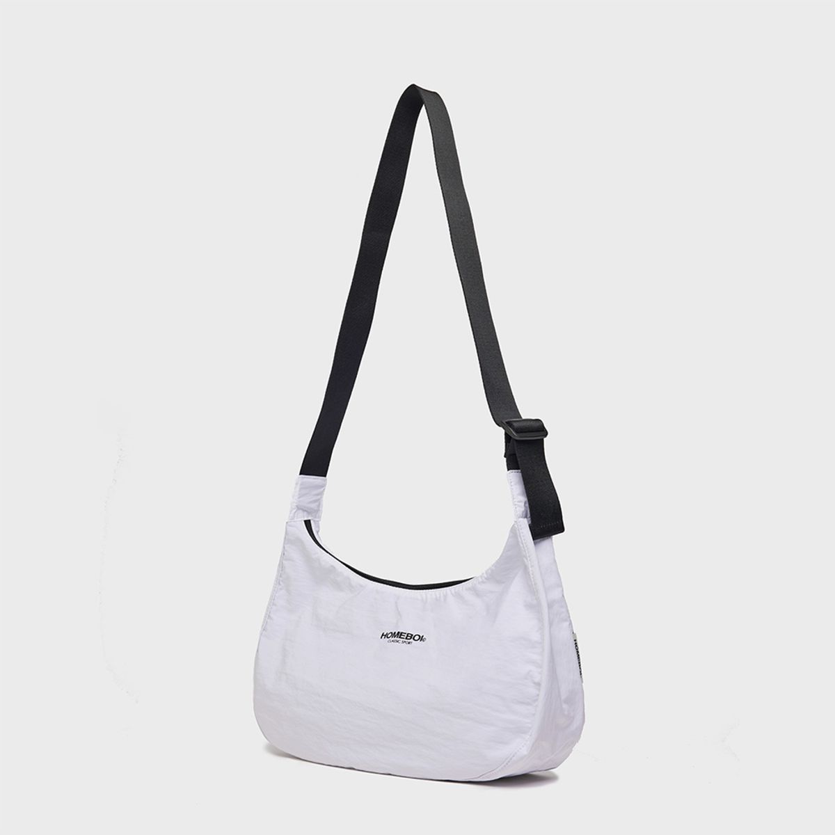홈보이스포츠클럽(HOMEBOI SPORT CLUB) NylonCrossBoddy bag(나일론크로스바디백)-화이트