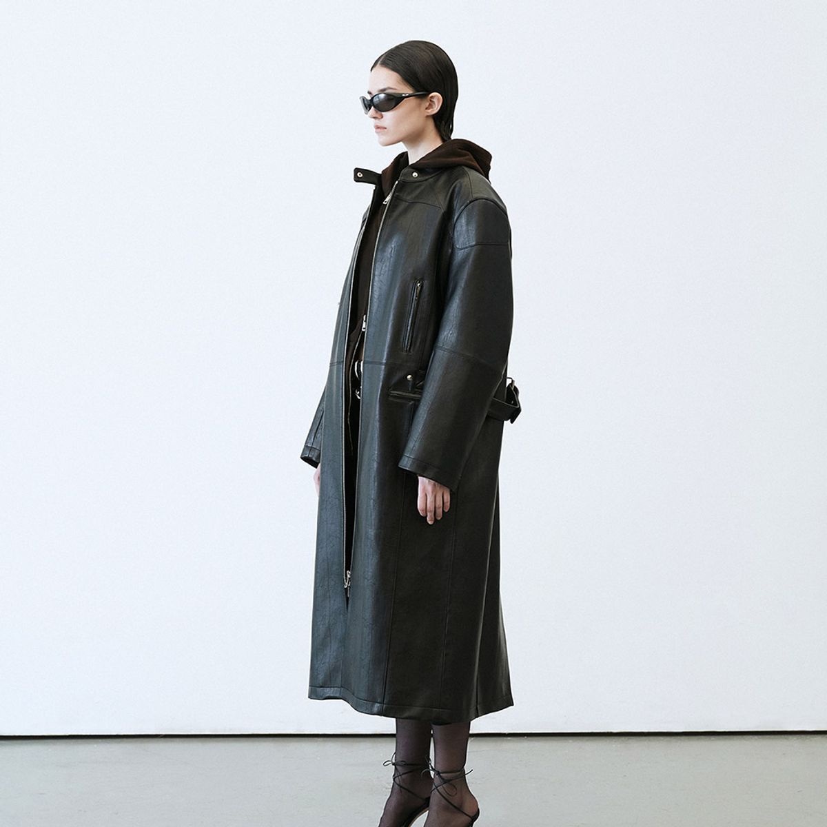 엘씨디씨티엠(LCDC™) OVERSIZED BIKER COAT