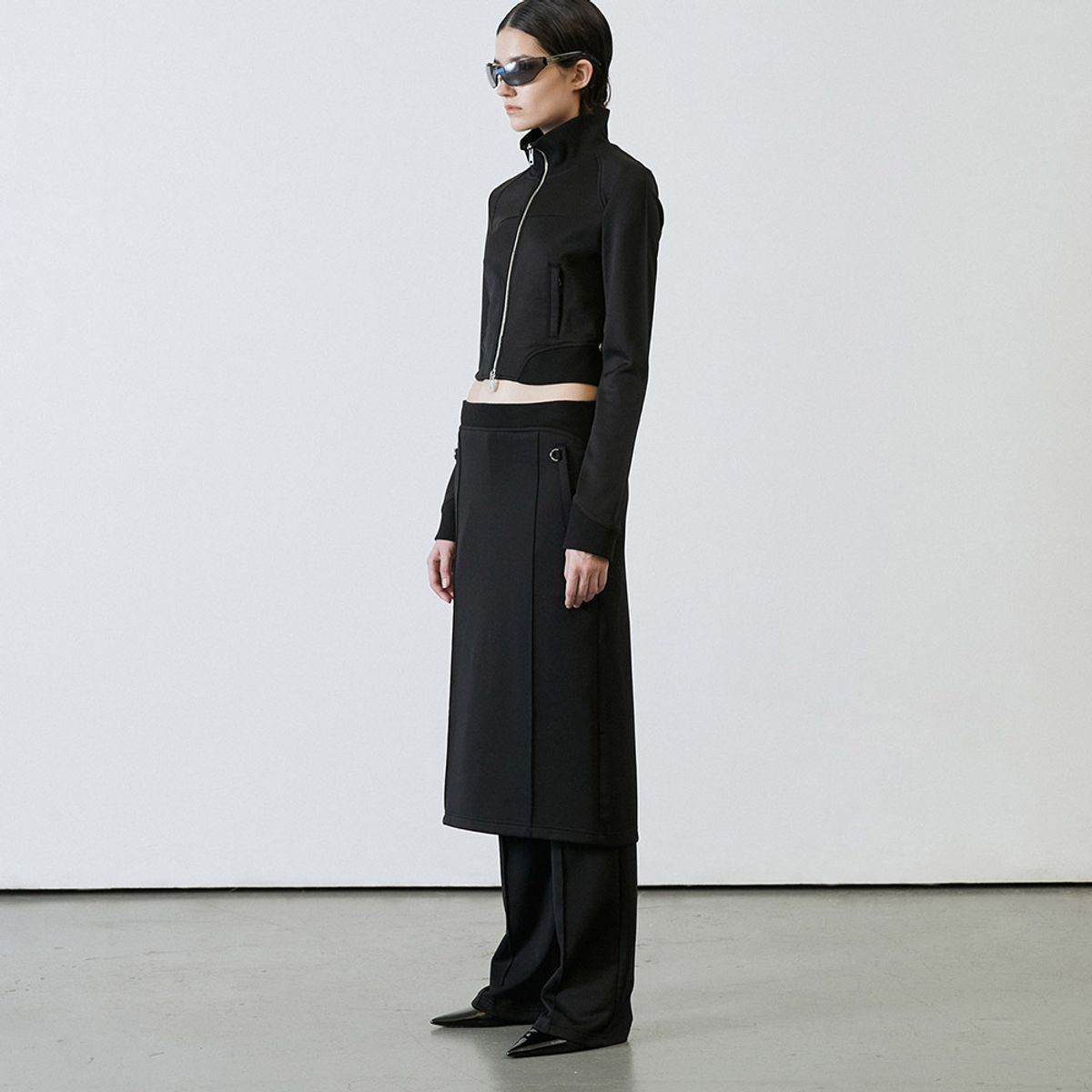 엘씨디씨티엠(LCDC™) SKIRT-OVERLAY TRACK PANTS