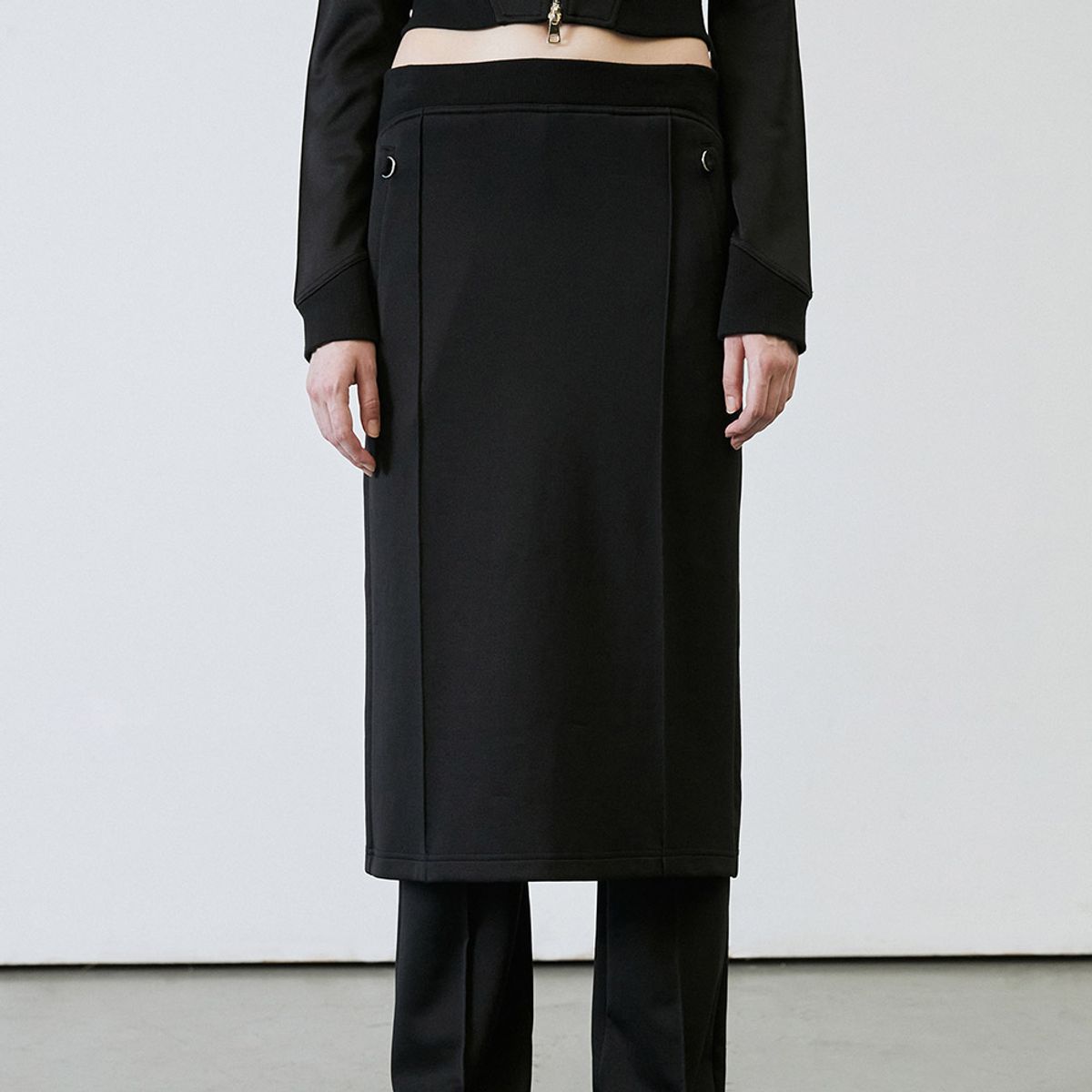 엘씨디씨티엠(LCDC™) SKIRT-OVERLAY TRACK PANTS